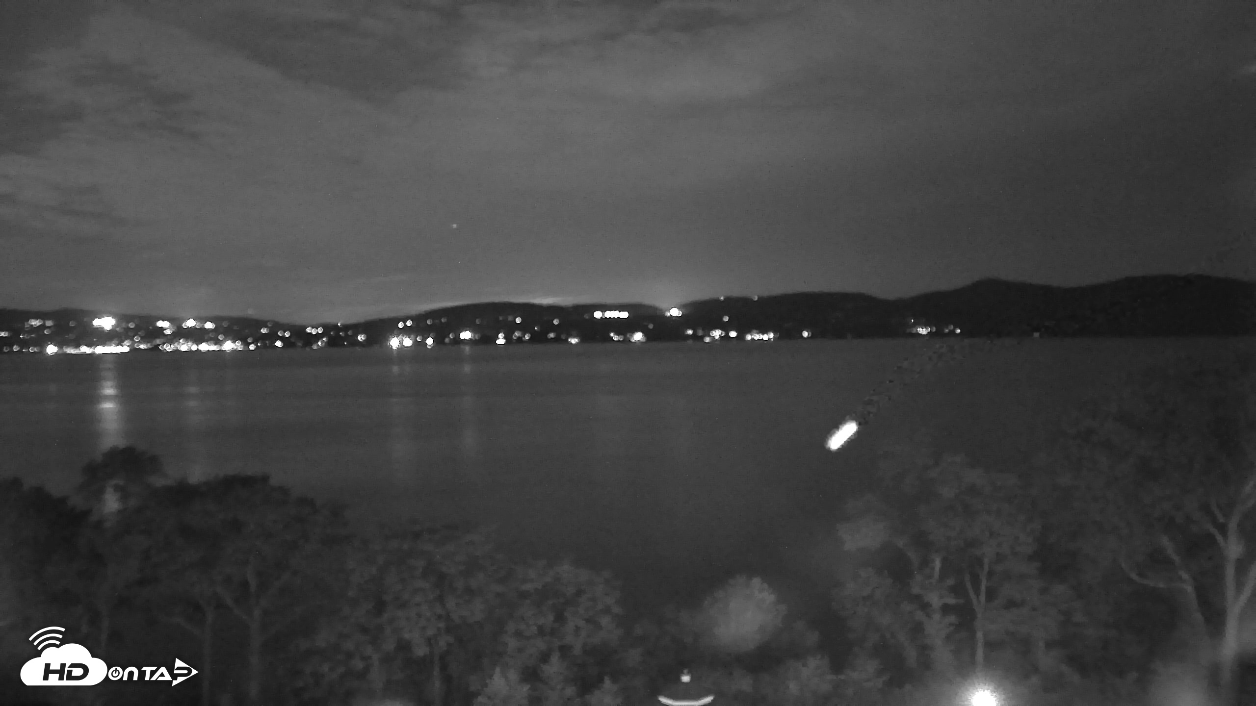 Snapshot of Hudson River Live Webcam taken Aug 17, 2026, 8:58pm EDT