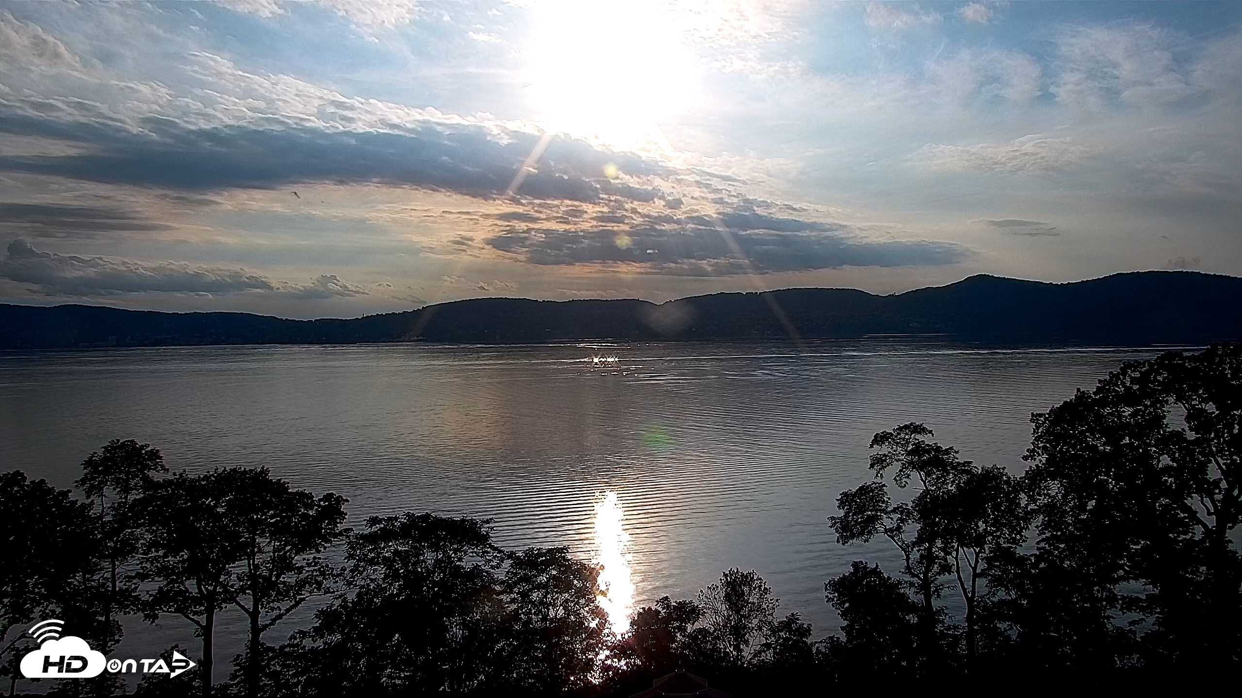 Snapshot of Hudson River Live Webcam taken Sep 3, 2026, 6:05pm EDT