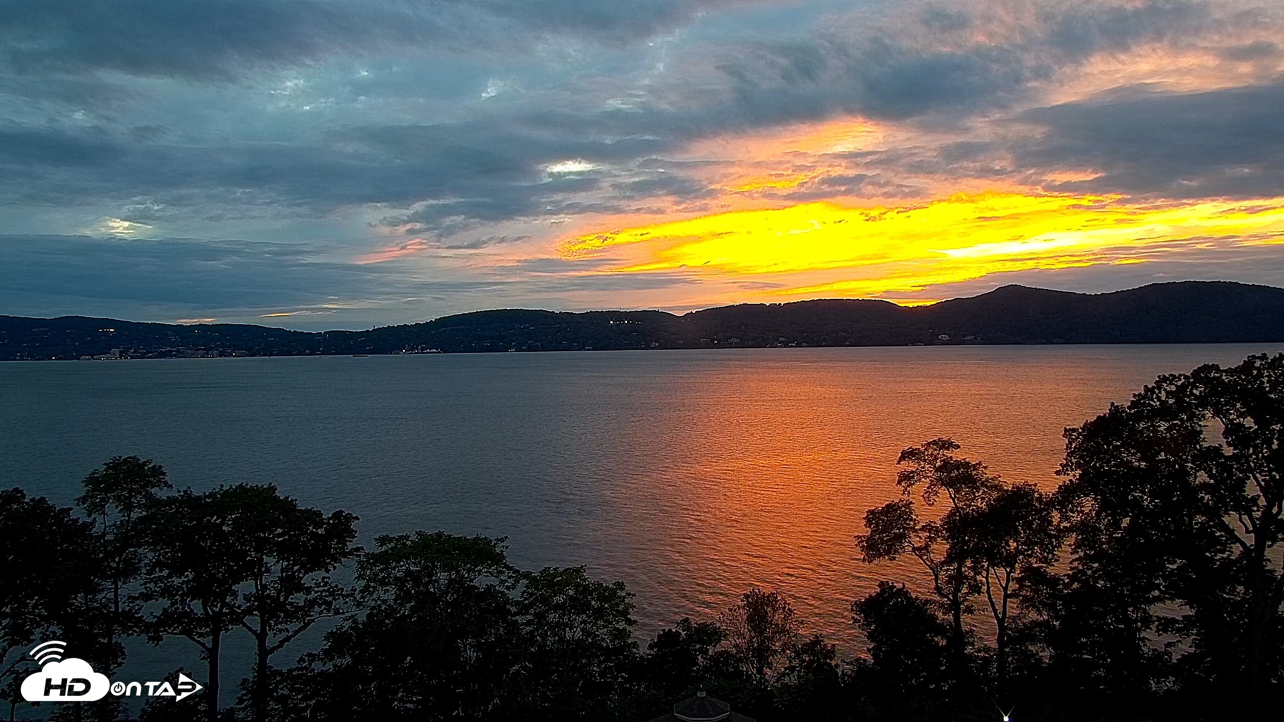 Snapshot of Hudson River Live Webcam taken Sep 22, 2026, 6:58pm EDT