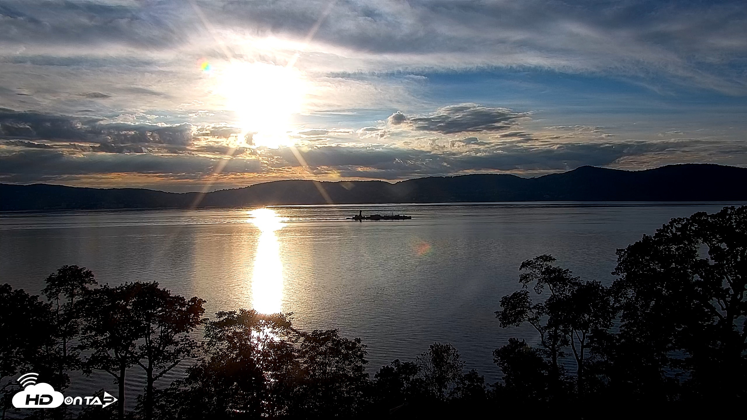 Snapshot of Hudson River Live Webcam taken Sep 30, 2026, 5:52pm EDT