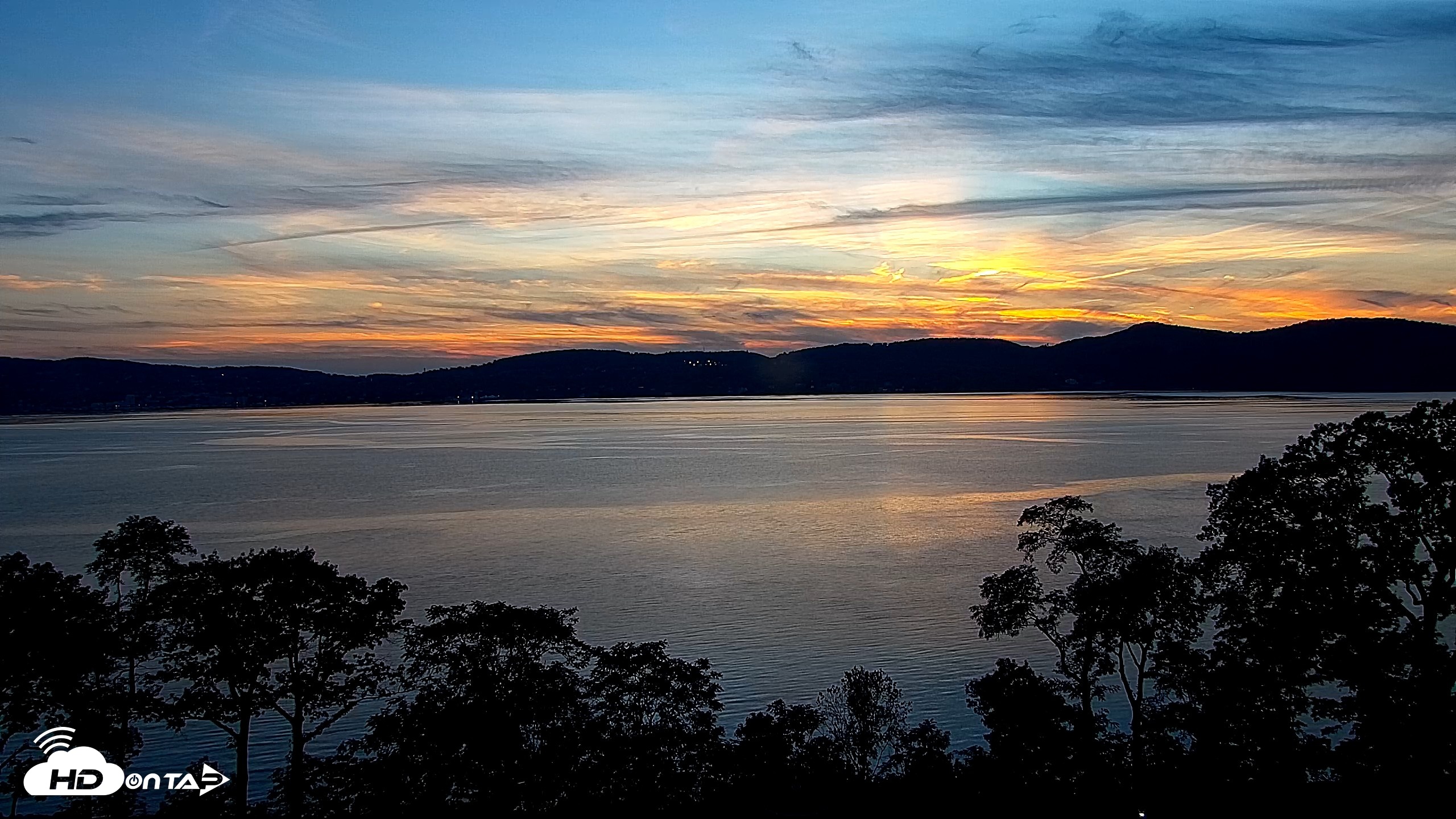 Snapshot of Hudson River Live Webcam taken Sep 8, 2026, 7:19pm EDT