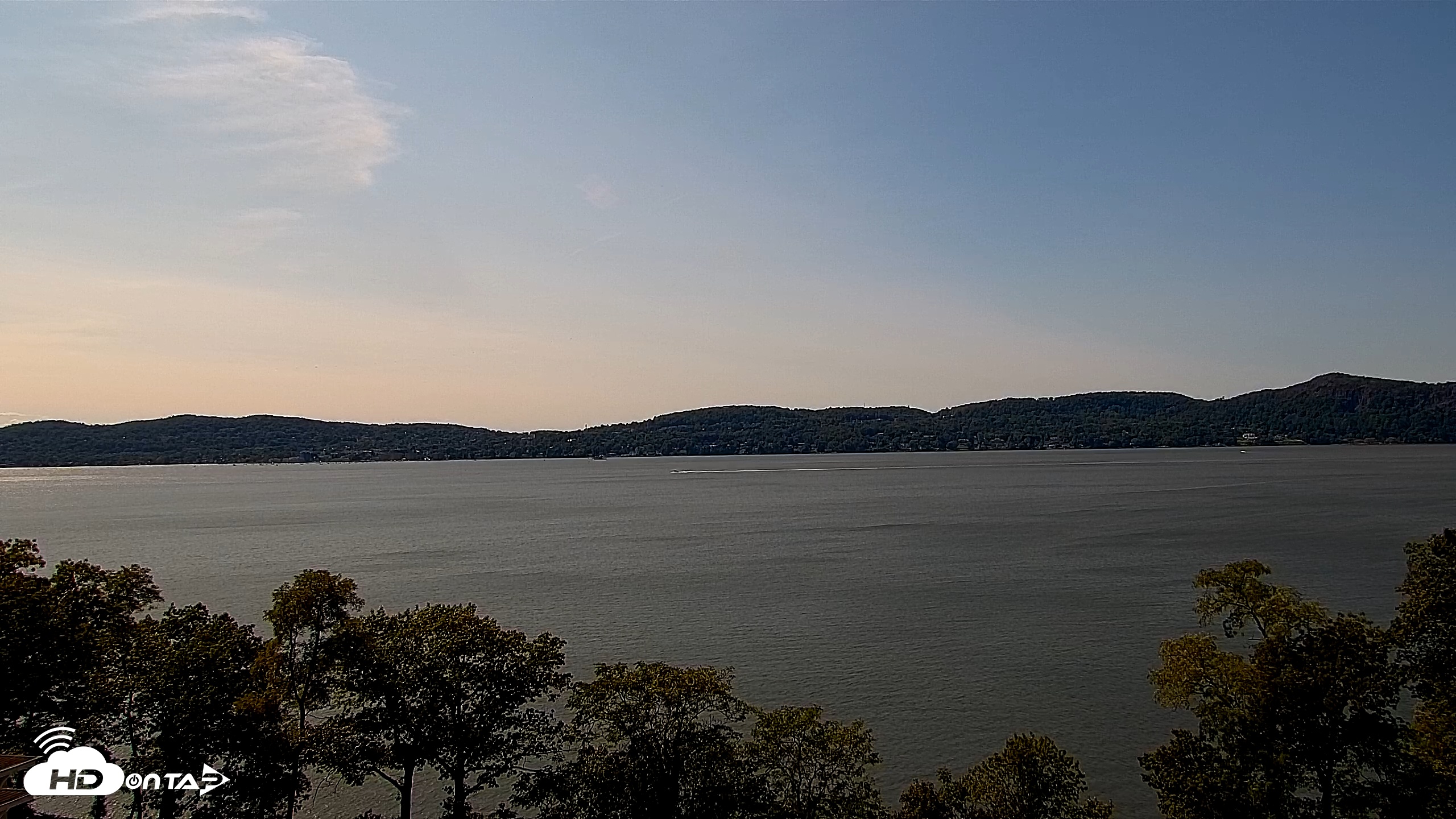 Snapshot of Hudson River Live Webcam taken Sep 9, 2025, 2:34pm EDT