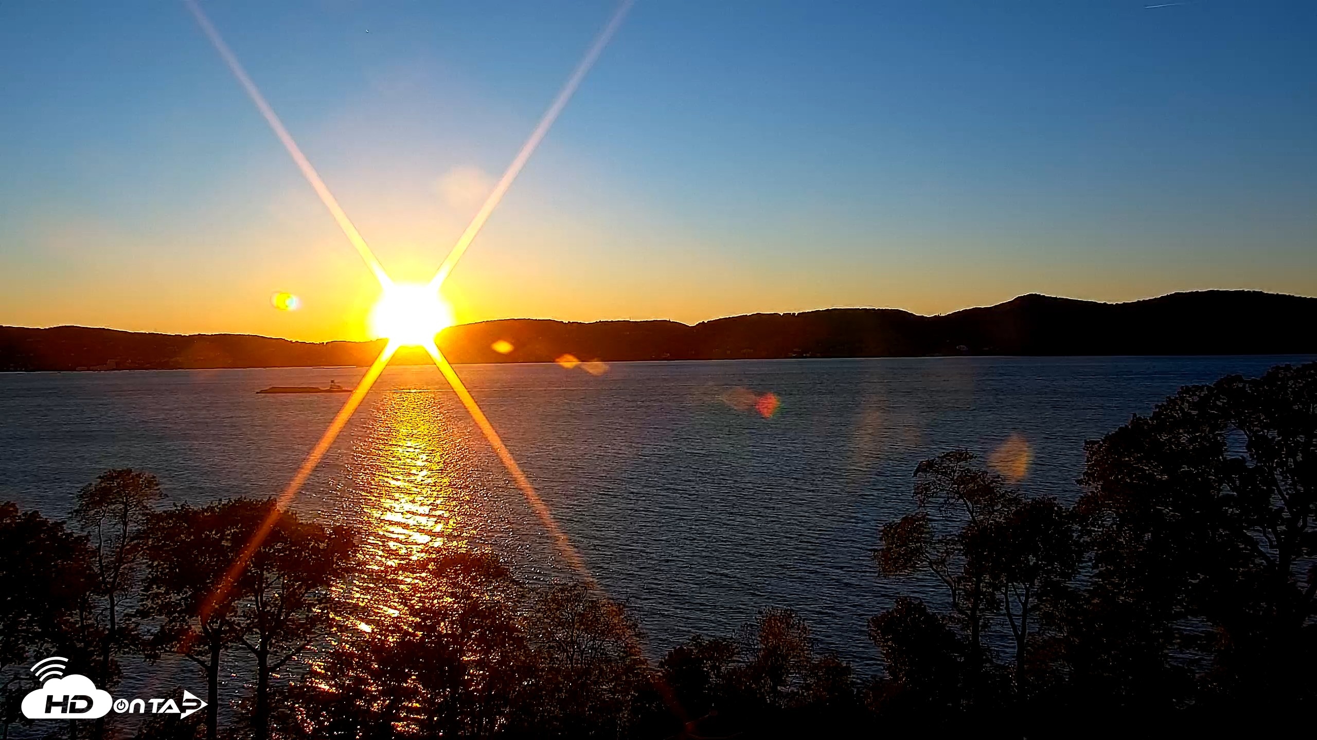 Snapshot of Hudson River Live Webcam taken Oct 17, 2026, 6:00pm EDT