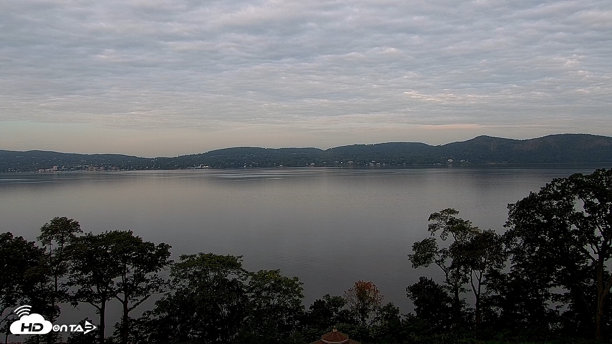 Snapshot of Hudson River Live Webcam taken Sep 17, 2026, 8:26am EDT