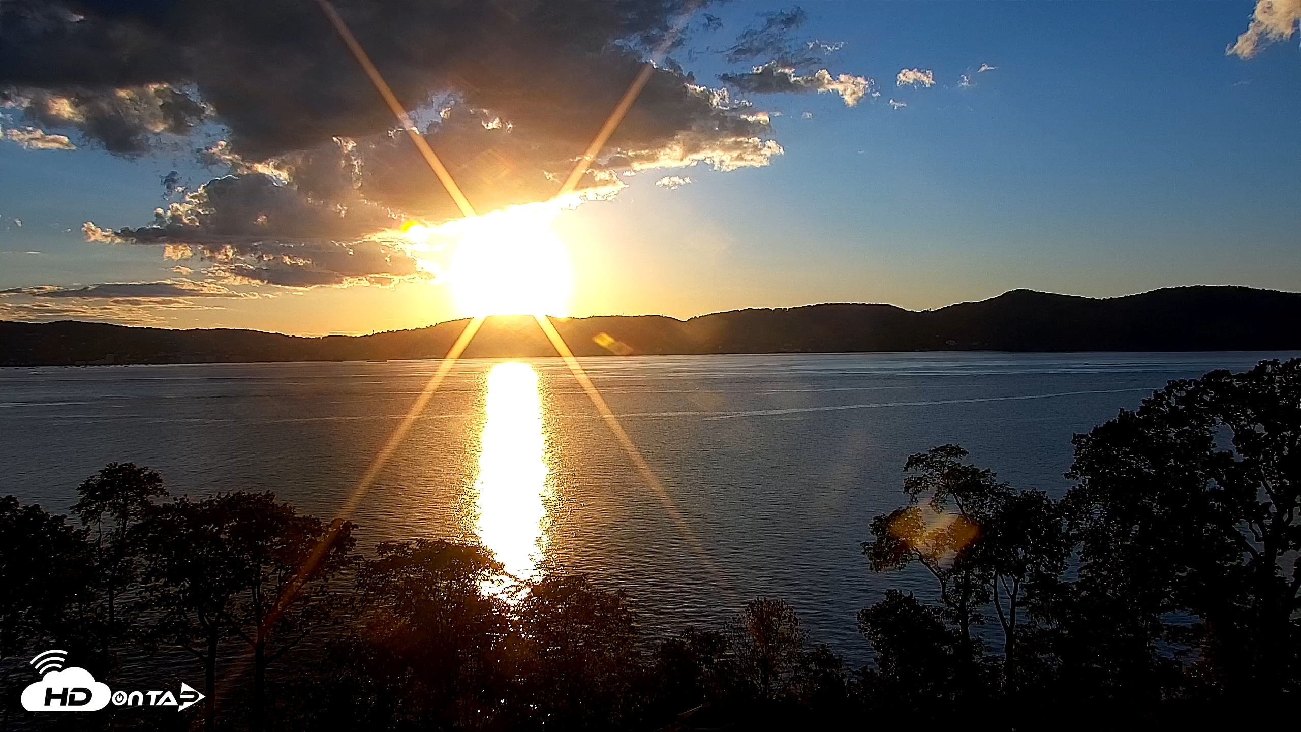Snapshot of Hudson River Live Webcam taken Oct 3, 2026, 6:12pm EDT