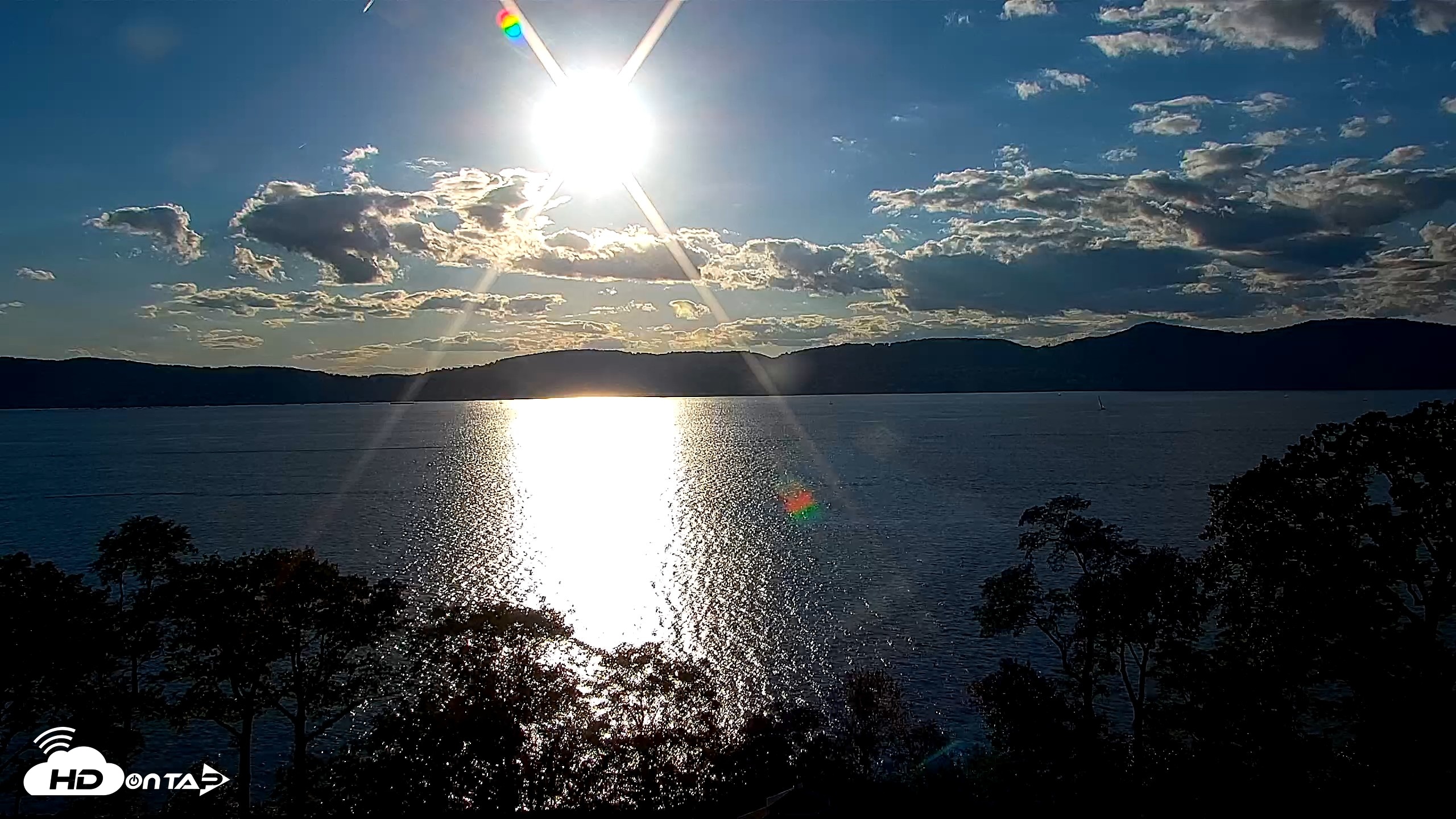 Snapshot of Hudson River Live Webcam taken Sep 18, 2026, 5:54pm EDT