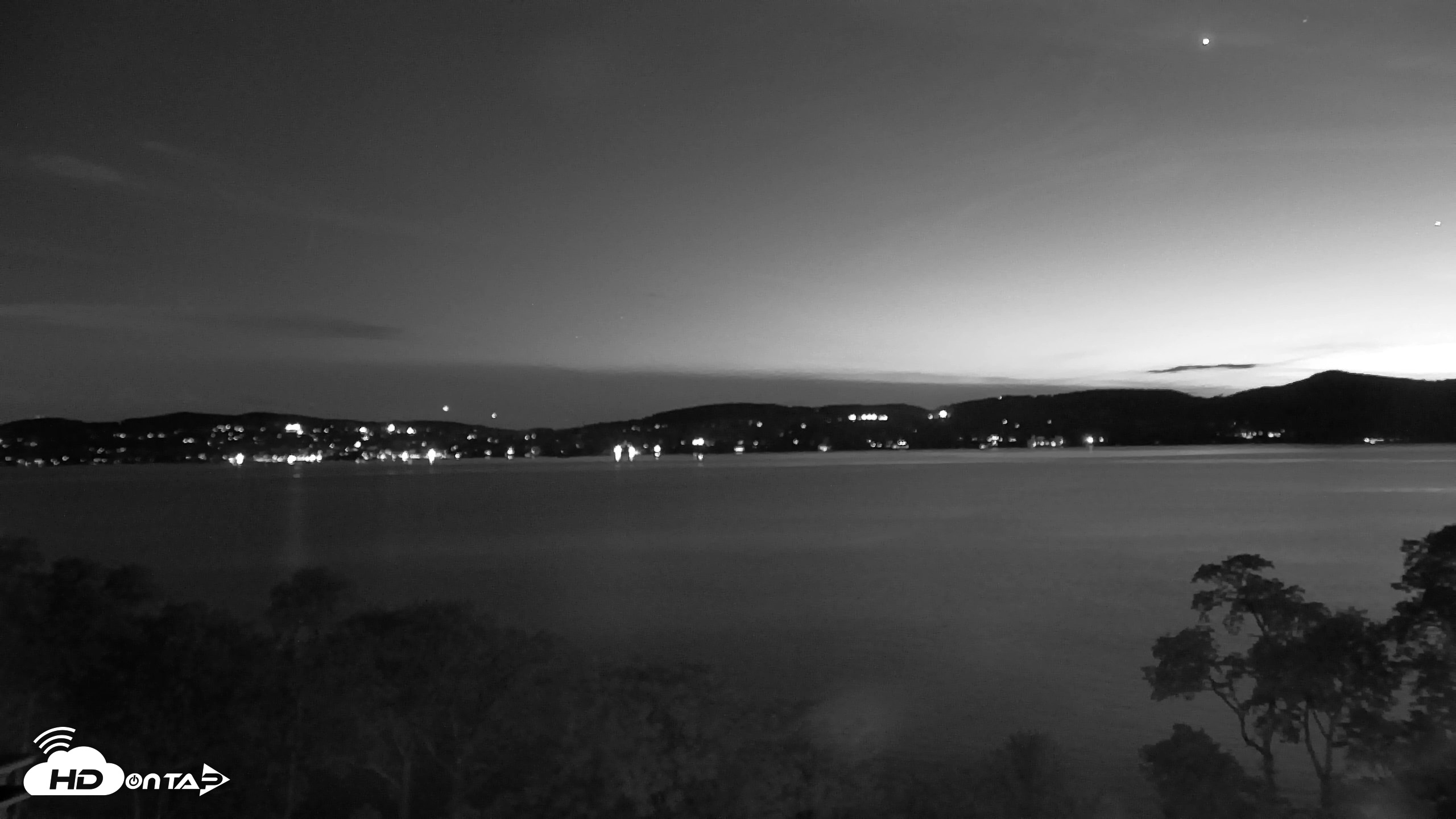 Snapshot of Hudson River Live Webcam taken Jun 21, 2026, 9:28pm EDT
