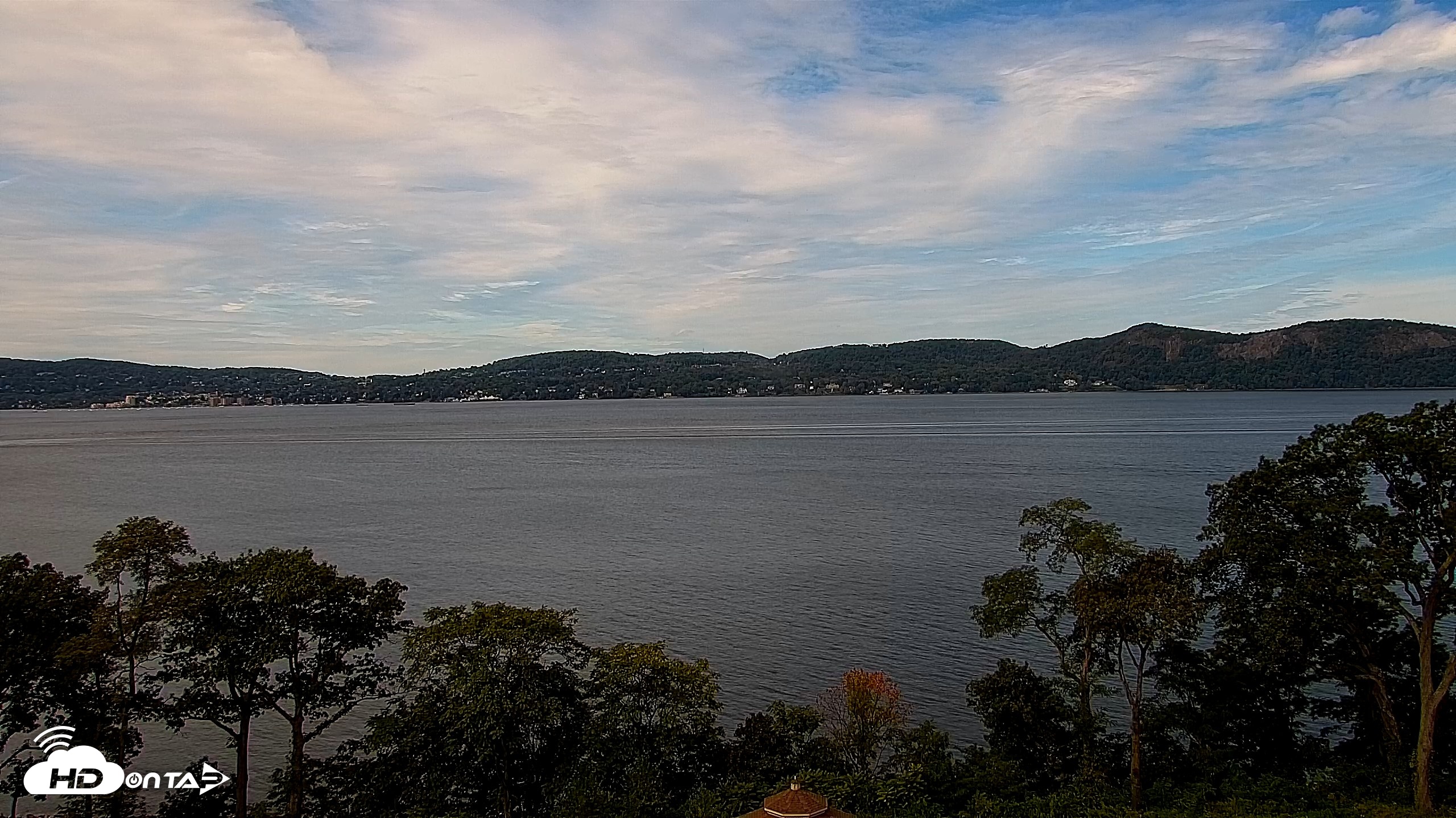 Snapshot of Hudson River Live Webcam taken Sep 22, 2026, 11:25am EDT