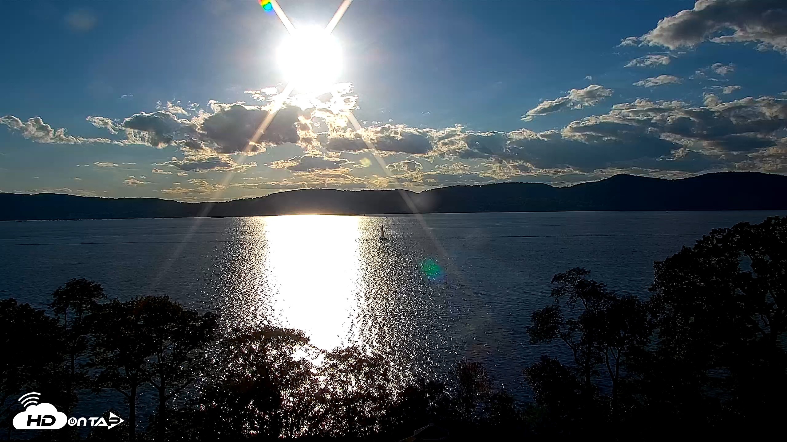 Snapshot of Hudson River Live Webcam taken Sep 18, 2026, 5:50pm EDT