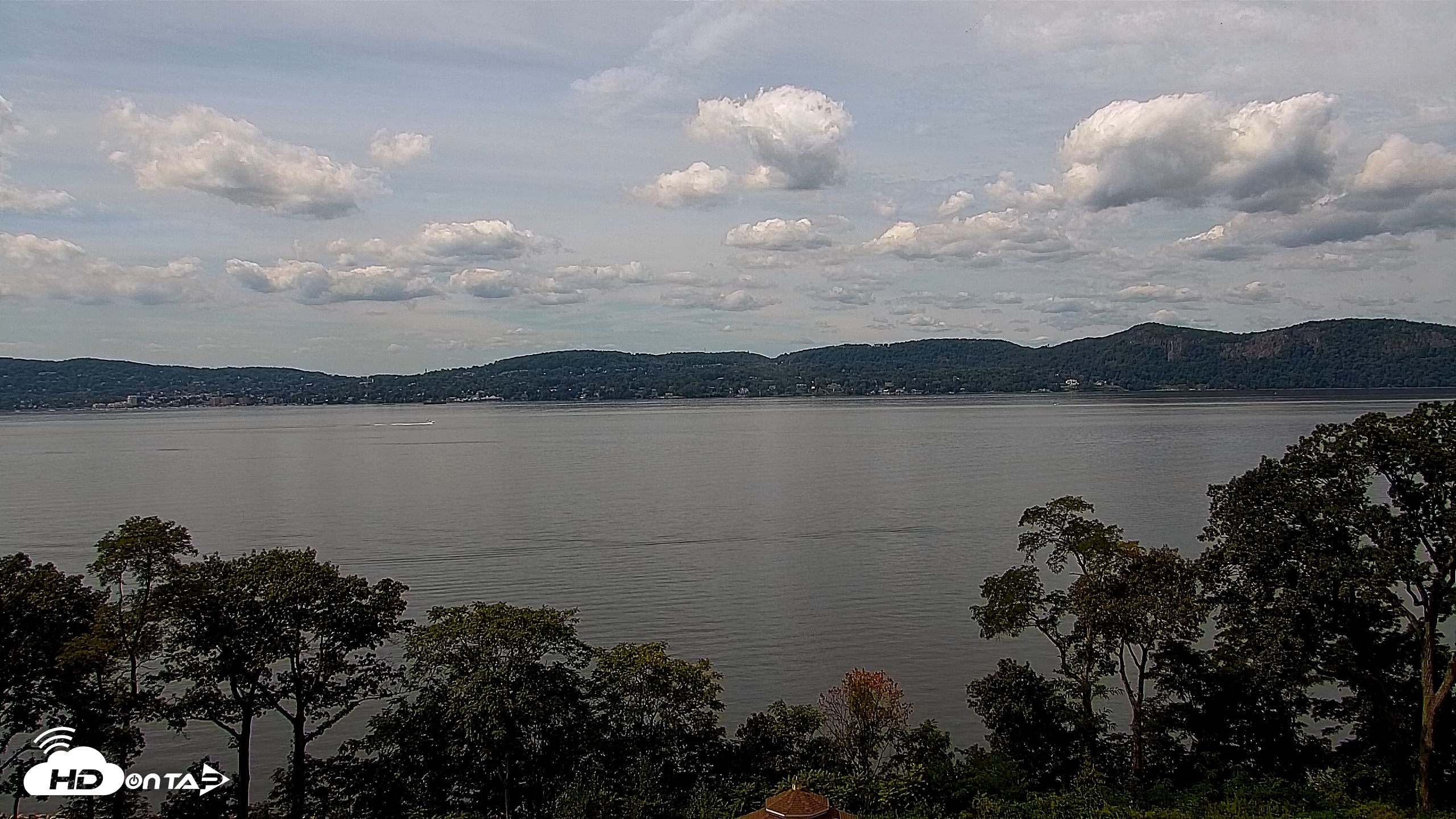 Snapshot of Hudson River Live Webcam taken Sep 12, 2026, 12:36pm EDT