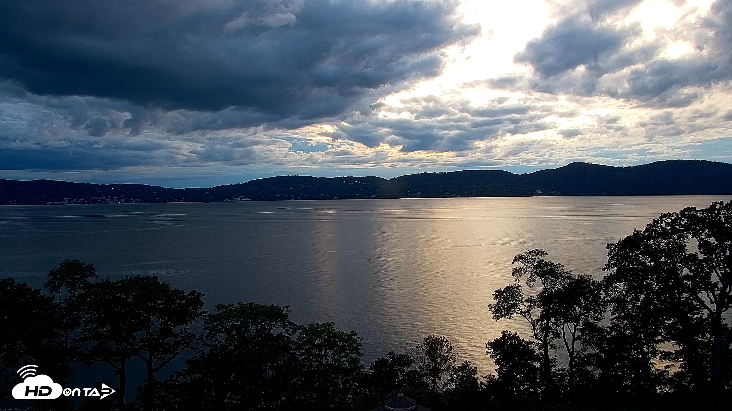 Snapshot of Hudson River Live Webcam taken Sep 21, 2026, 6:43pm EDT