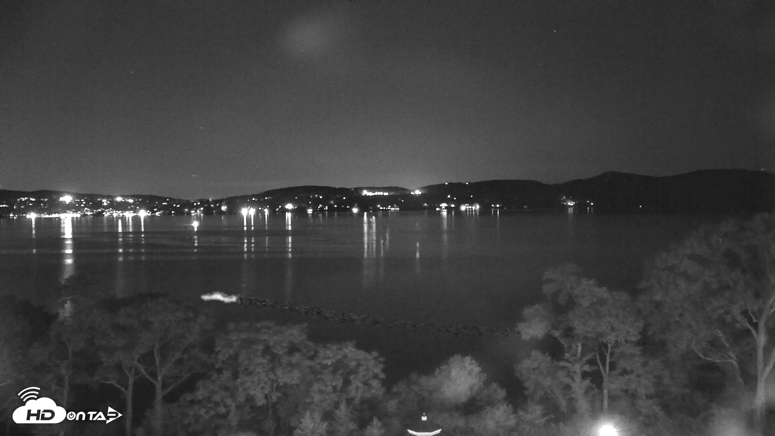 Snapshot of Hudson River Live Webcam taken Sep 13, 2026, 9:10pm EDT