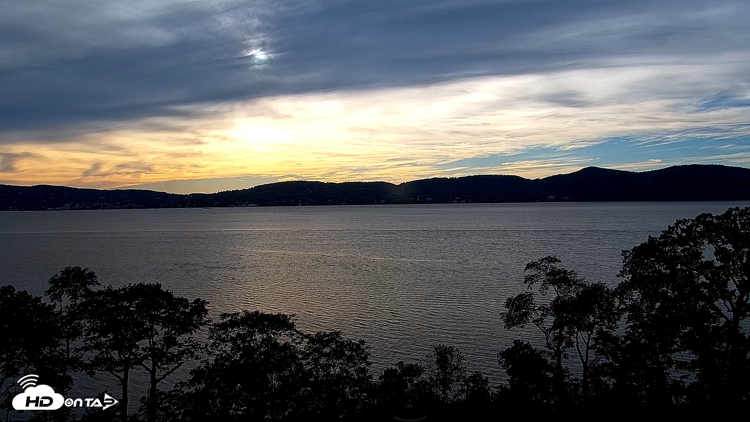 Snapshot of Hudson River Live Webcam taken Sep 24, 2026, 5:40pm EDT