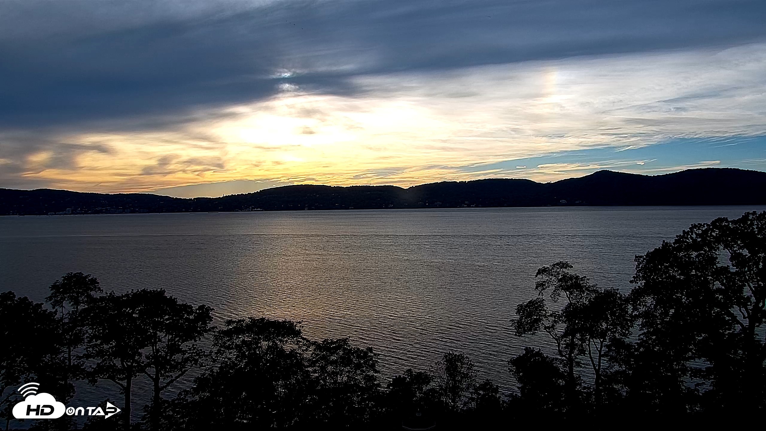 Snapshot of Hudson River Live Webcam taken Sep 24, 2026, 5:50pm EDT