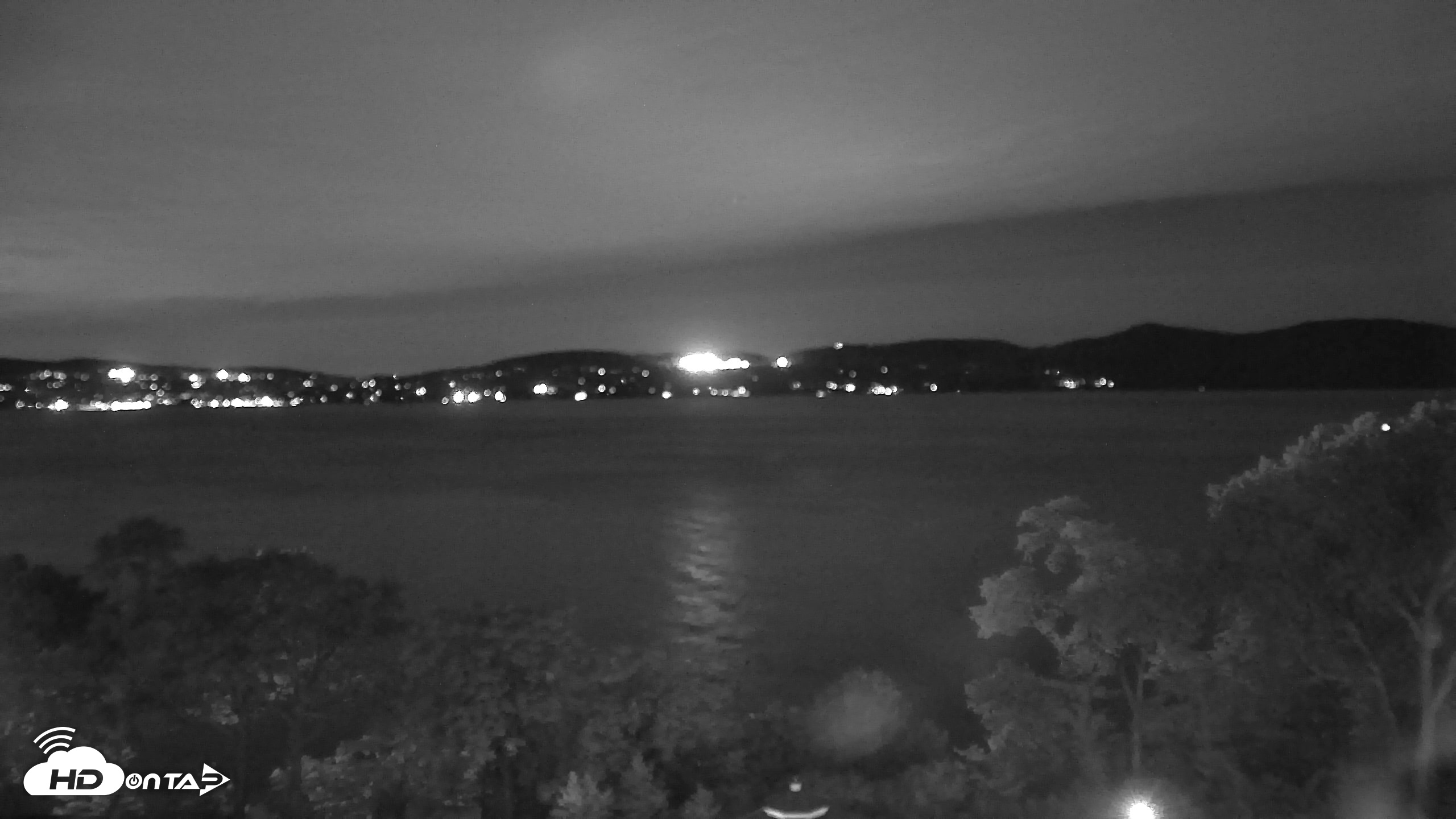 Snapshot of Hudson River Live Webcam taken Sep 25, 2026, 10:29pm EDT