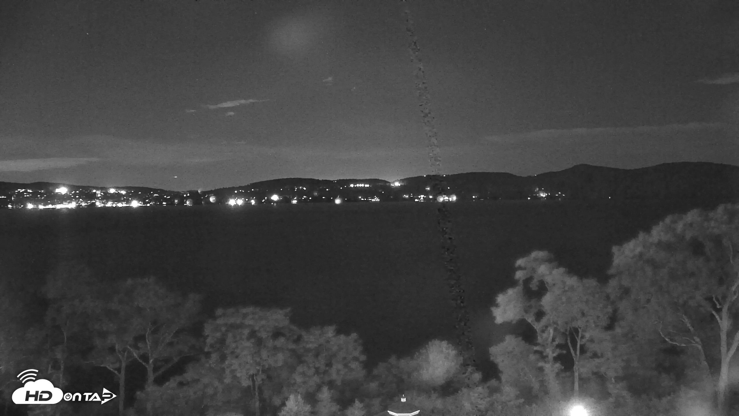 Snapshot of Hudson River Live Webcam taken Aug 25, 2026, 10:09pm EDT
