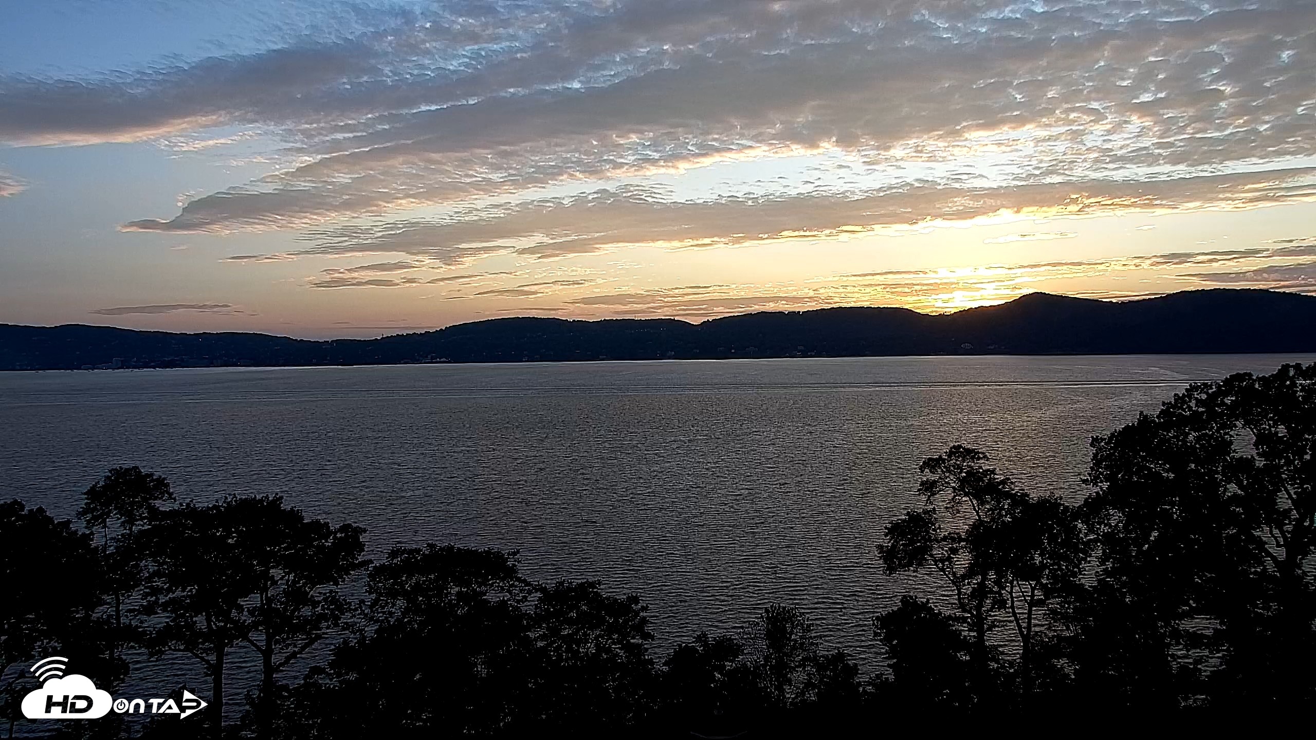 Snapshot of Hudson River Live Webcam taken Aug 24, 2026, 7:33pm EDT
