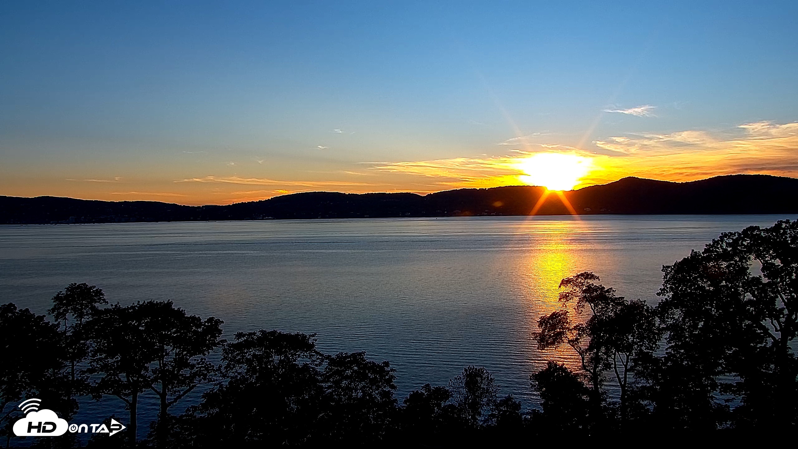 Snapshot of Hudson River Live Webcam taken Aug 29, 2026, 7:20pm EDT