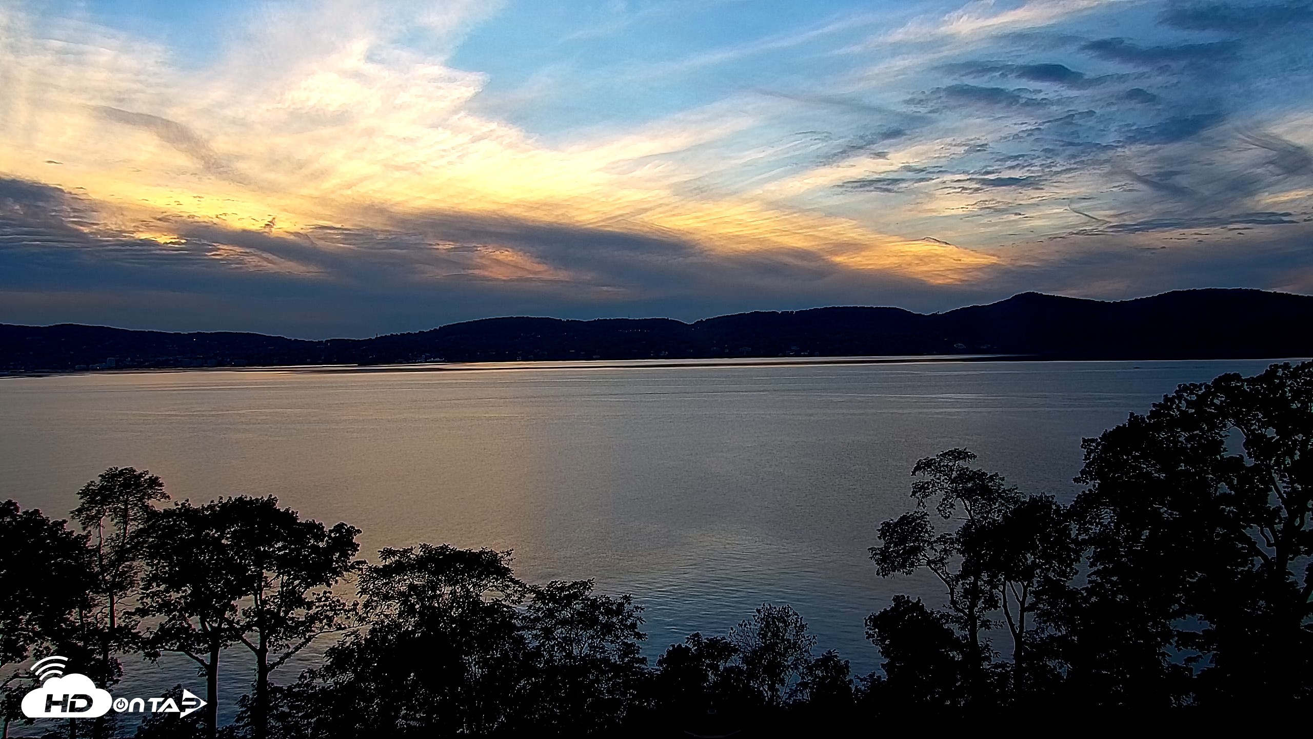 Snapshot of Hudson River Live Webcam taken Oct 10, 2026, 6:18pm EDT