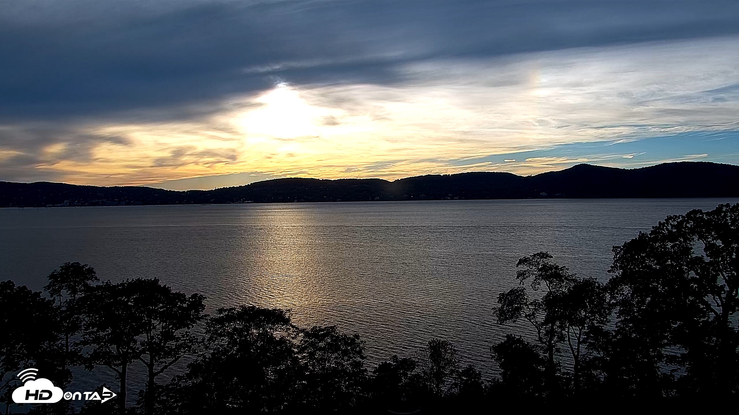 Snapshot of Hudson River Live Webcam taken Sep 24, 2026, 5:53pm EDT