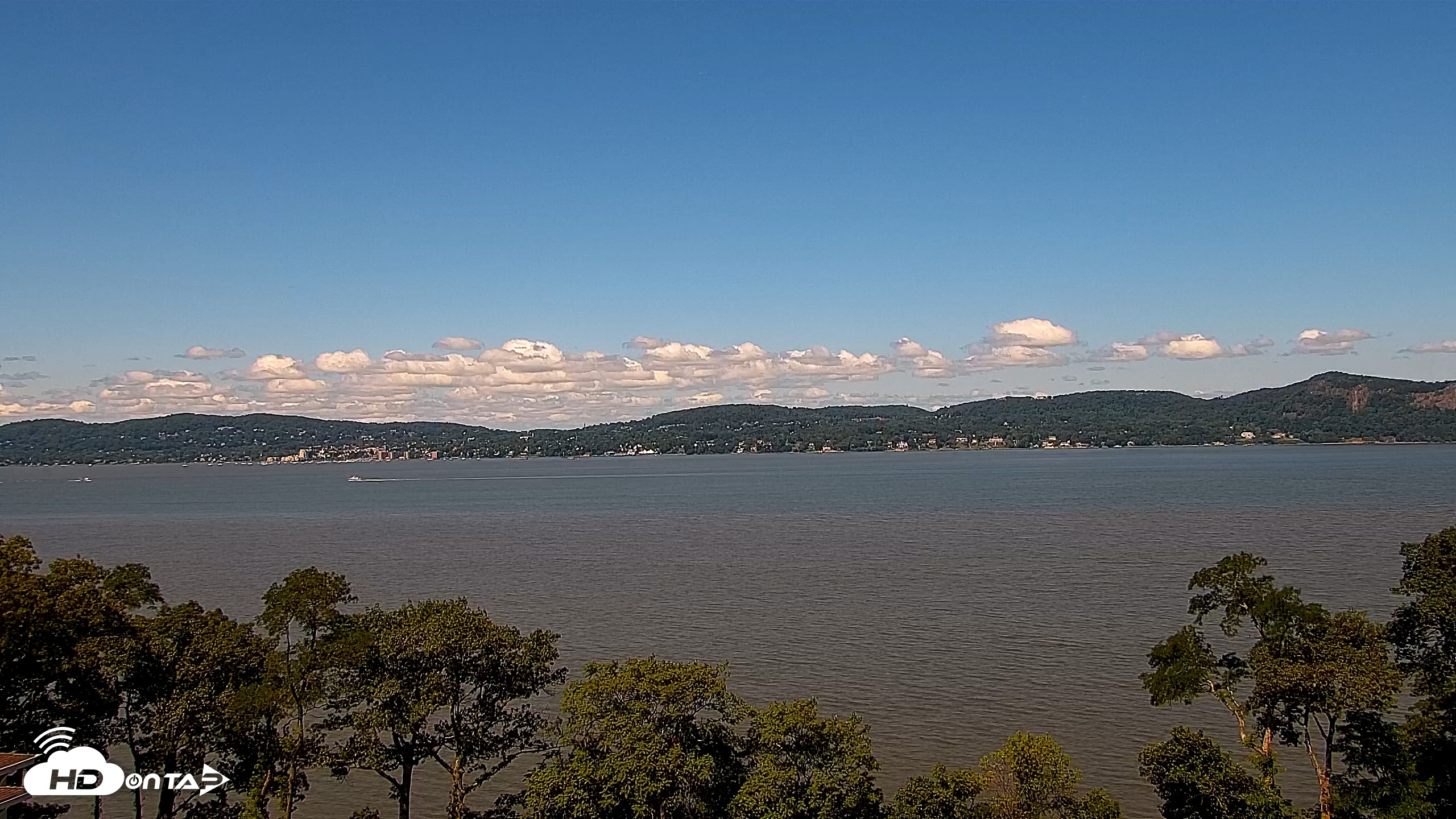Snapshot of Hudson River Live Webcam taken Jul 8, 2026, 10:48am EDT