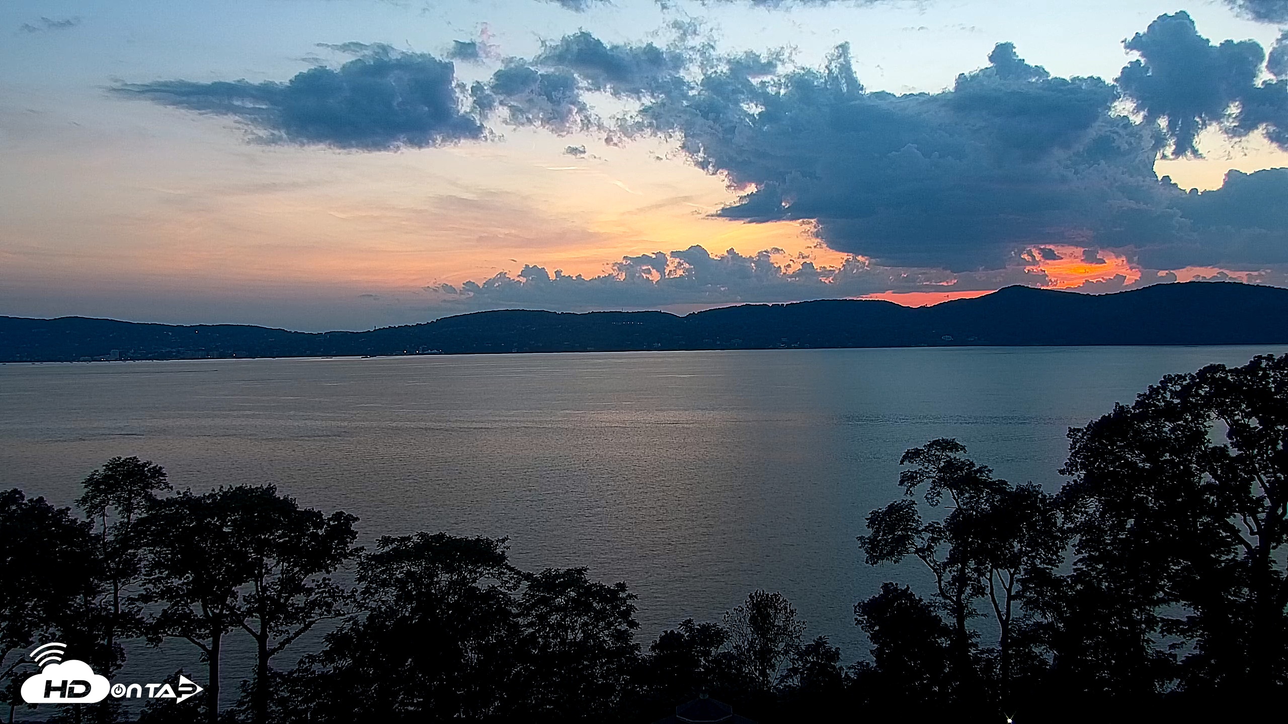 Snapshot of Hudson River Live Webcam taken Aug 14, 2026, 7:57pm EDT