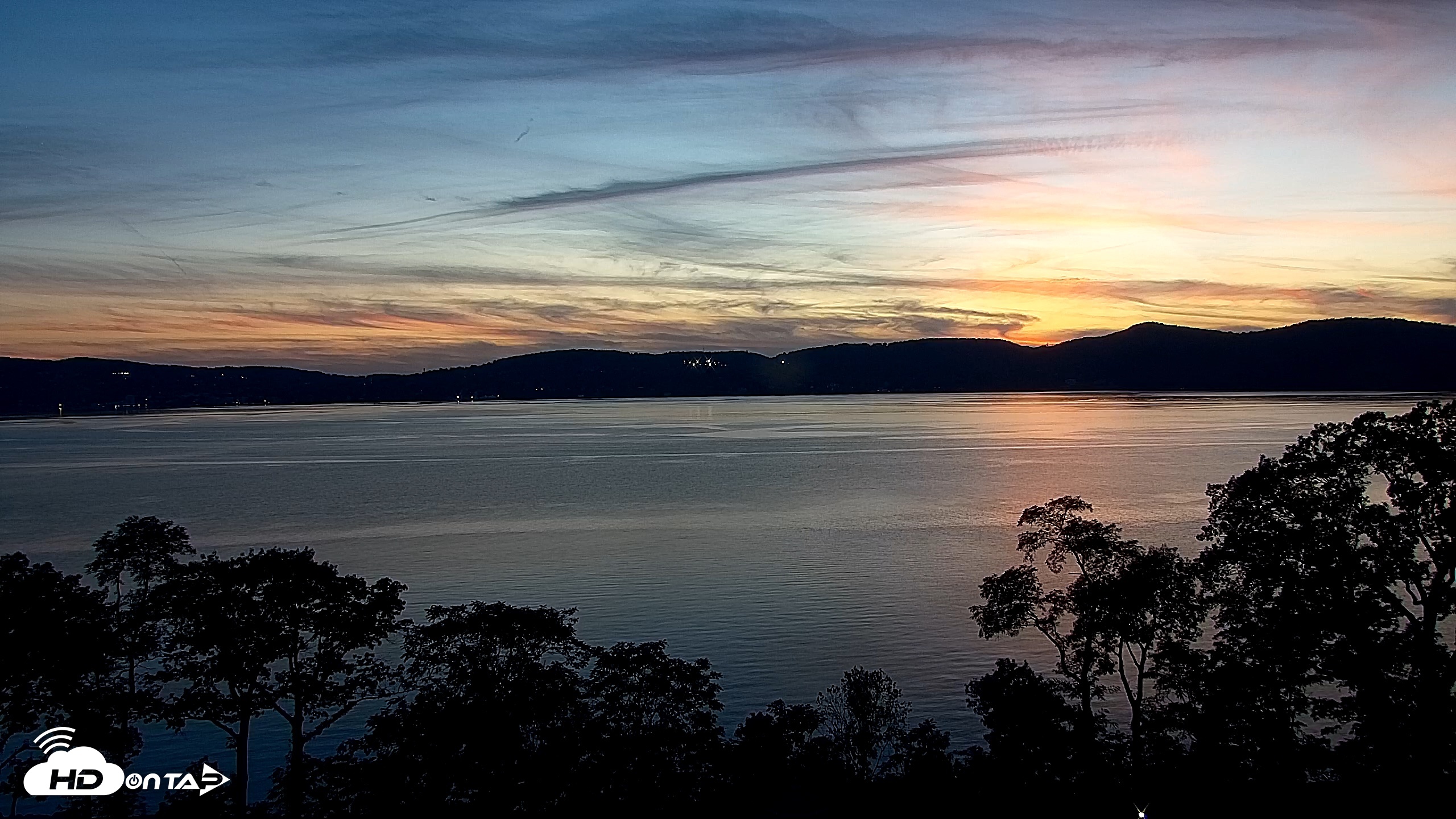Snapshot of Hudson River Live Webcam taken Sep 8, 2026, 7:31pm EDT