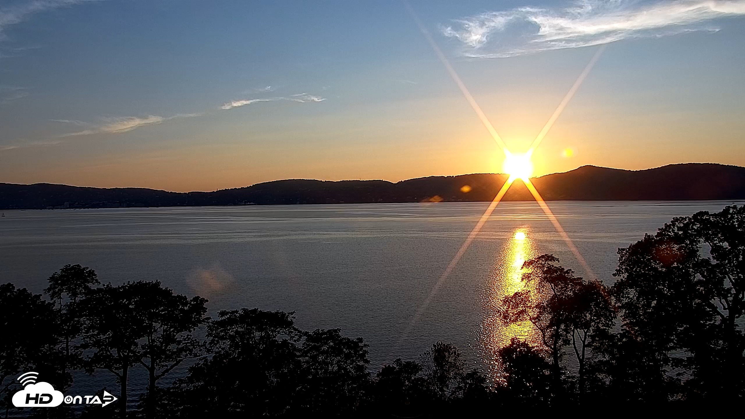 Snapshot of Hudson River Live Webcam taken Aug 28, 2026, 7:20pm EDT