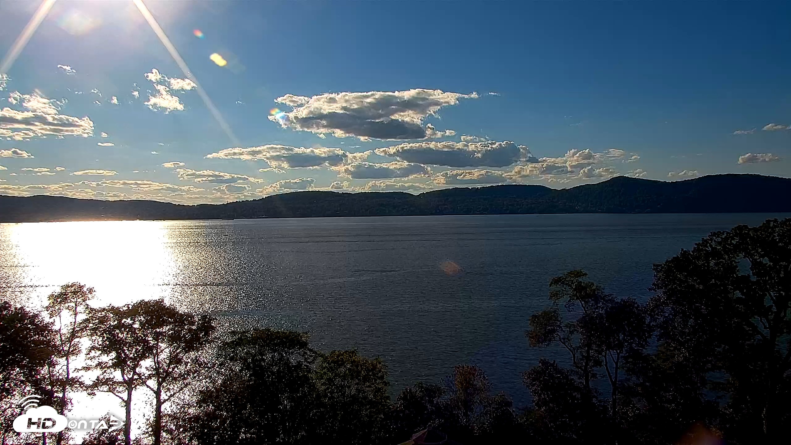 Snapshot of Hudson River Live Webcam taken Oct 3, 2026, 4:37pm EDT