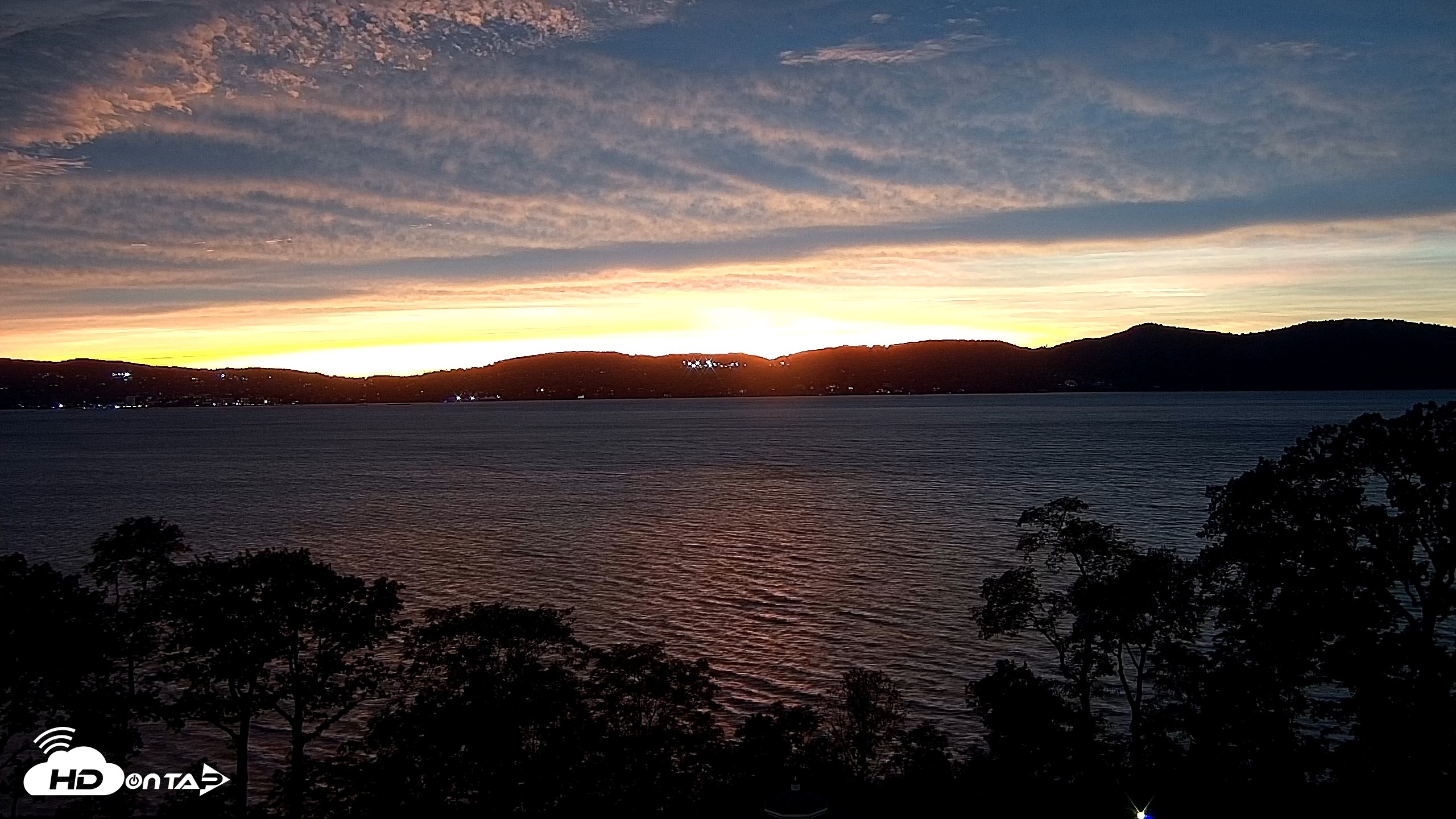 Snapshot of Hudson River Live Webcam taken Sep 25, 2026, 7:07pm EDT