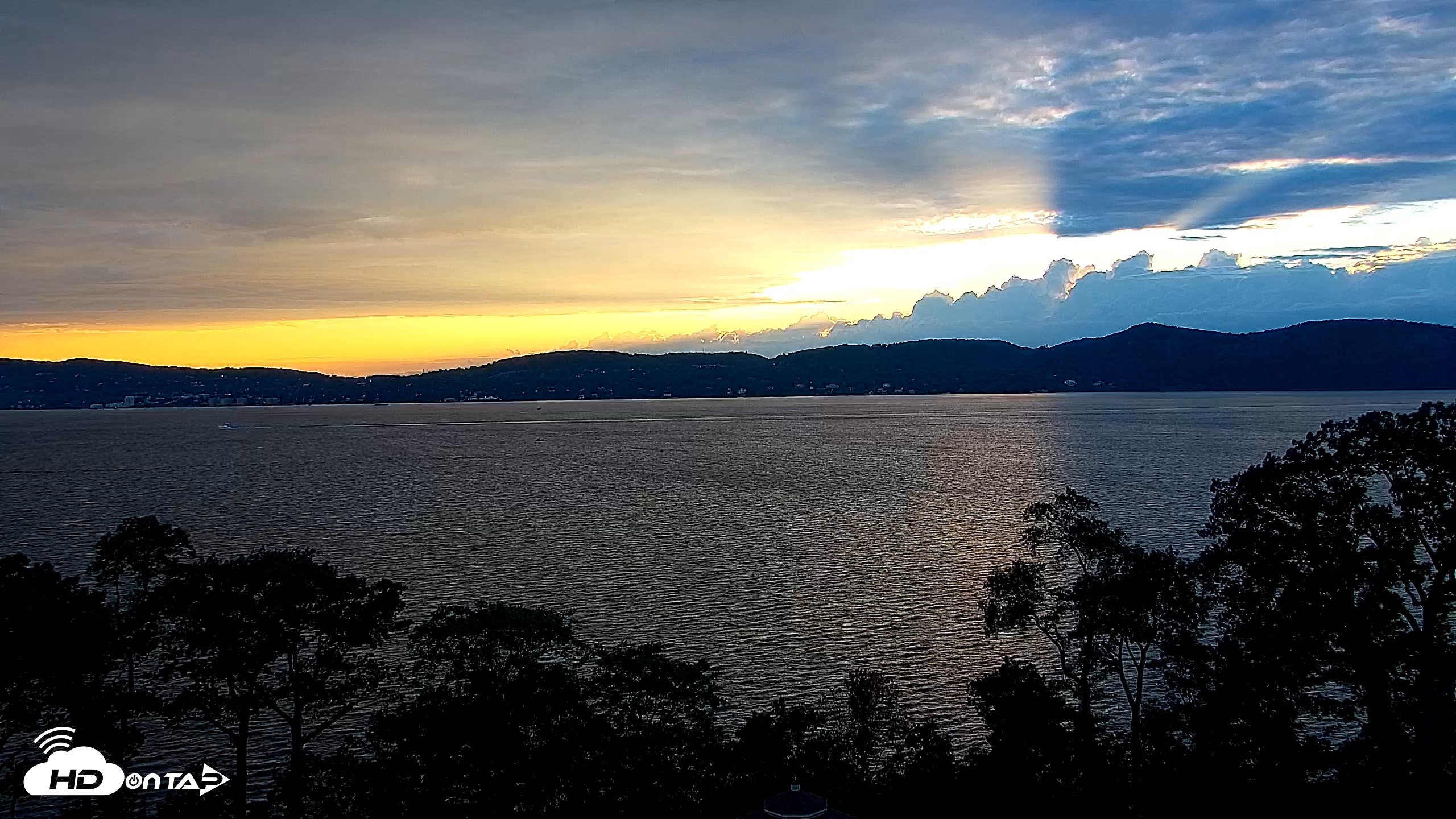Snapshot of Hudson River Live Webcam taken Aug 23, 2026, 7:21pm EDT