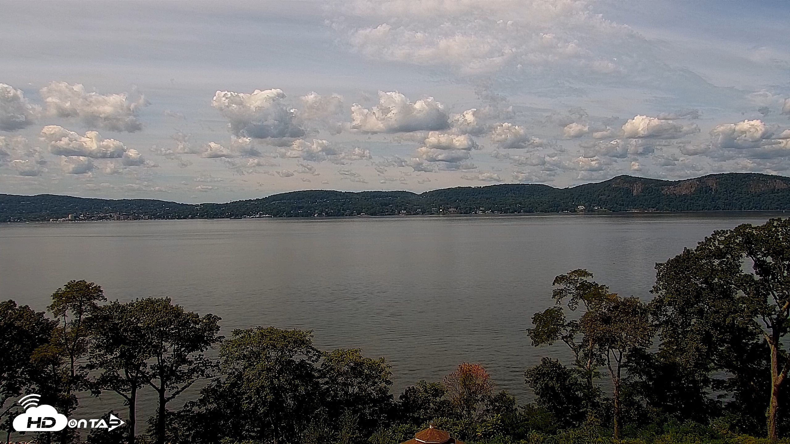Snapshot of Hudson River Live Webcam taken Sep 12, 2026, 12:07pm EDT