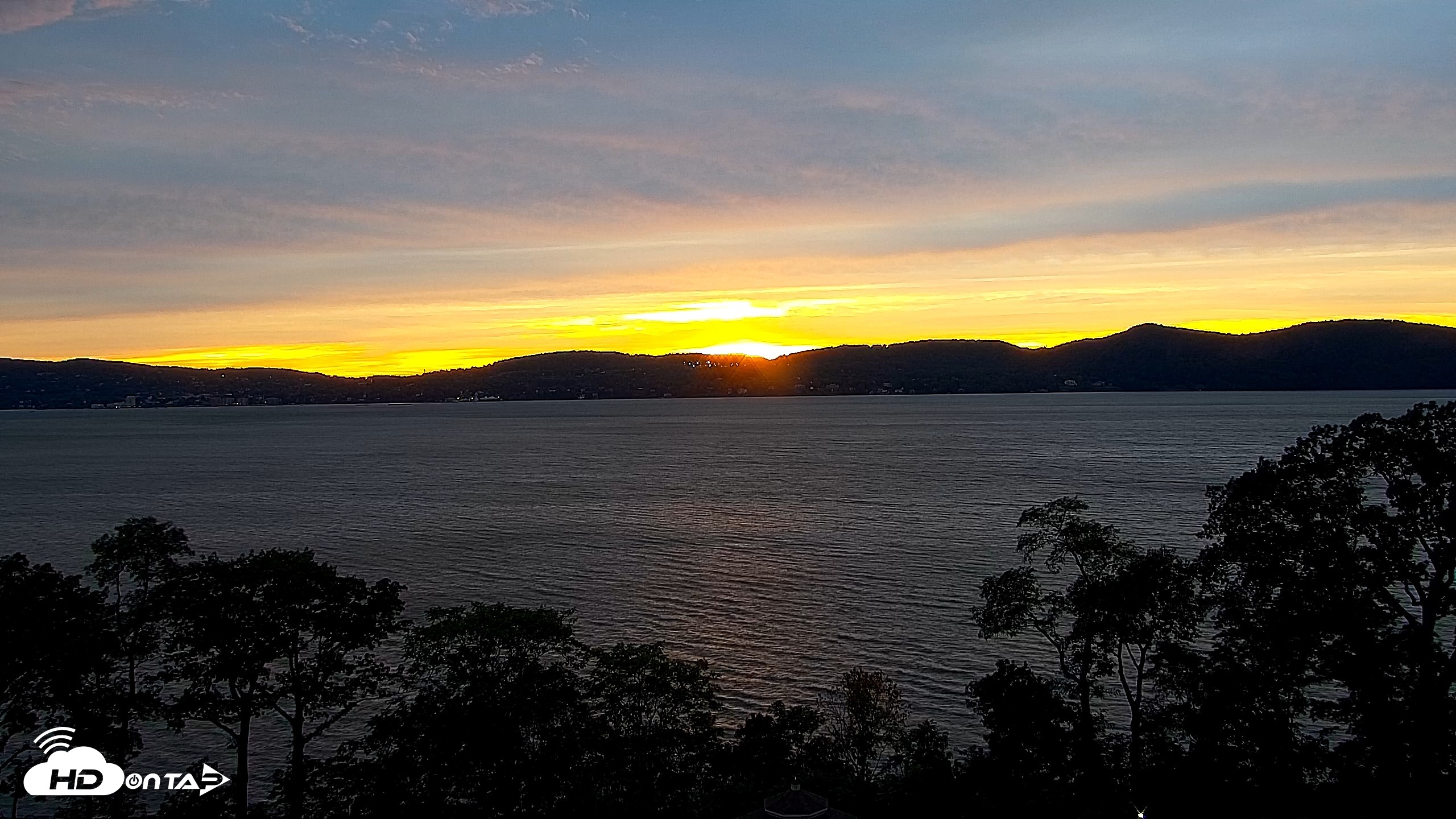 Snapshot of Hudson River Live Webcam taken Sep 25, 2026, 6:42pm EDT
