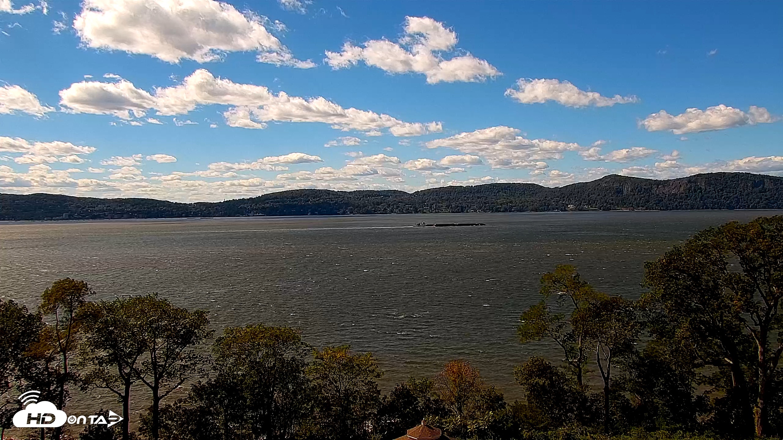 Snapshot of Hudson River Live Webcam taken Oct 5, 2026, 1:43pm EDT