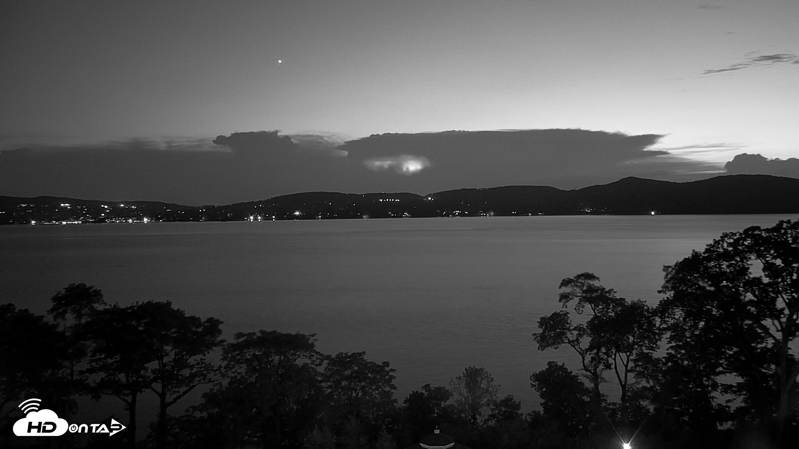 Snapshot of Hudson River Live Webcam taken Aug 6, 2026, 8:47pm EDT