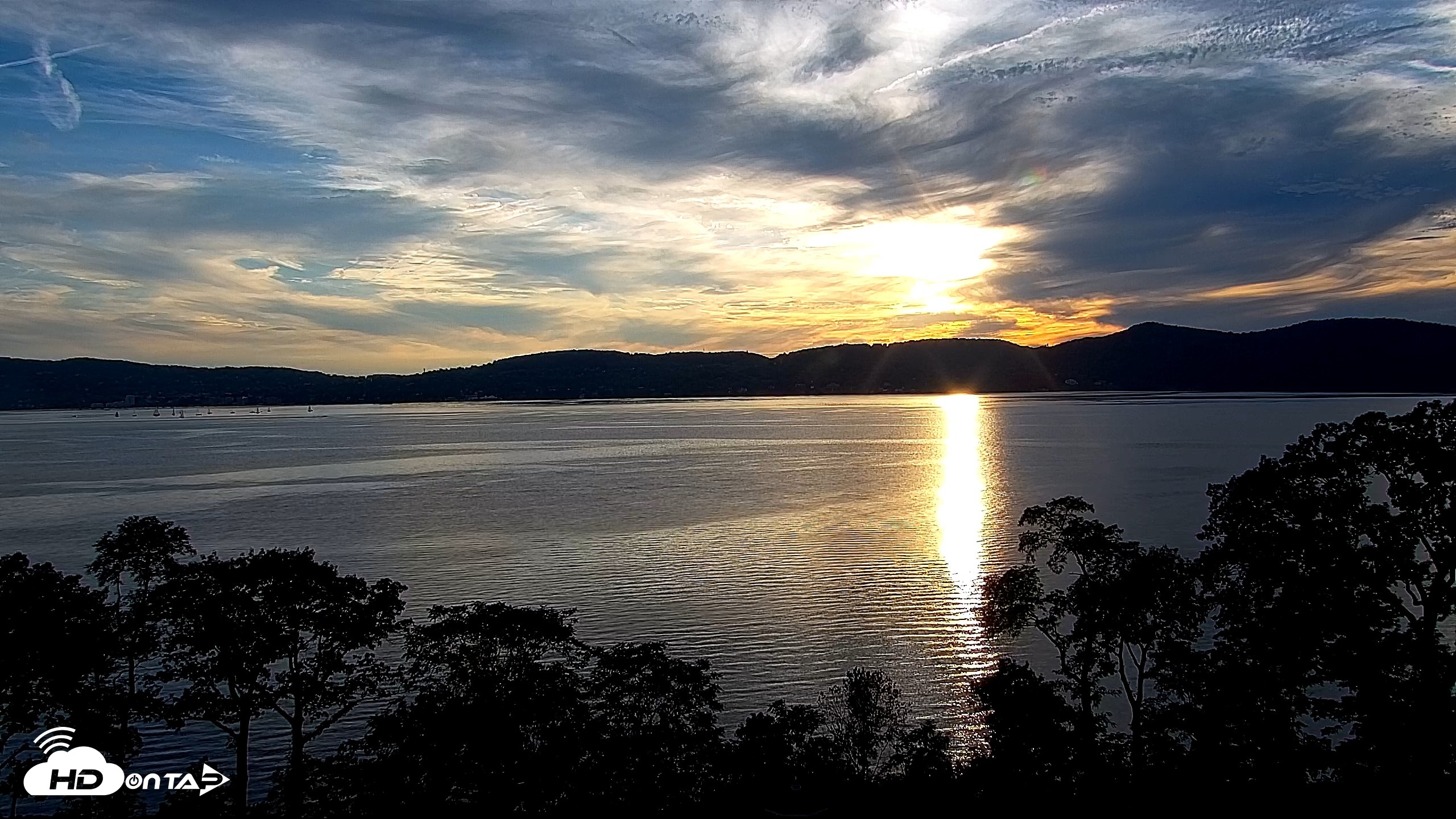 Snapshot of Hudson River Live Webcam taken Aug 26, 2026, 7:03pm EDT