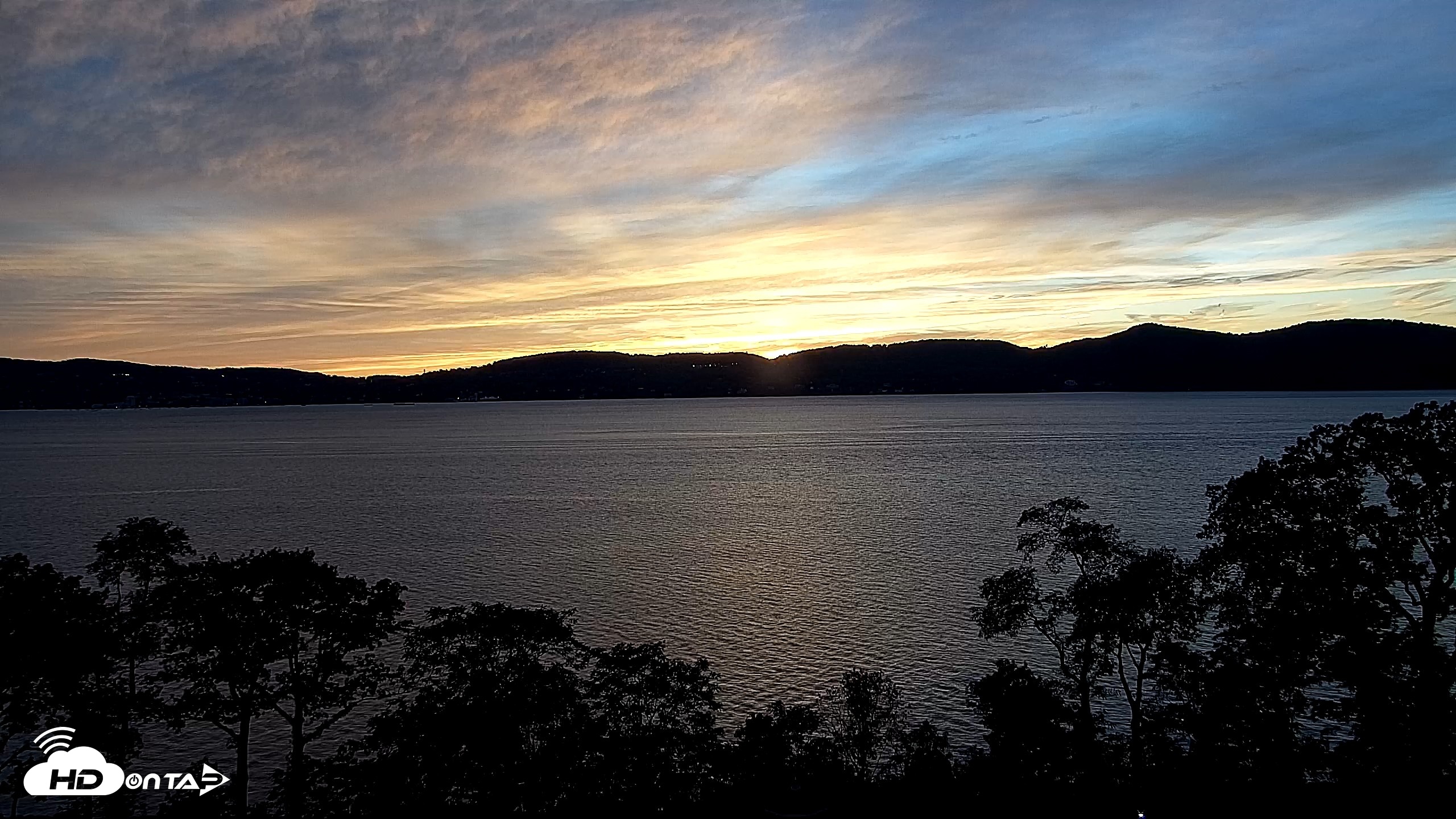 Snapshot of Hudson River Live Webcam taken Sep 24, 2026, 6:53pm EDT