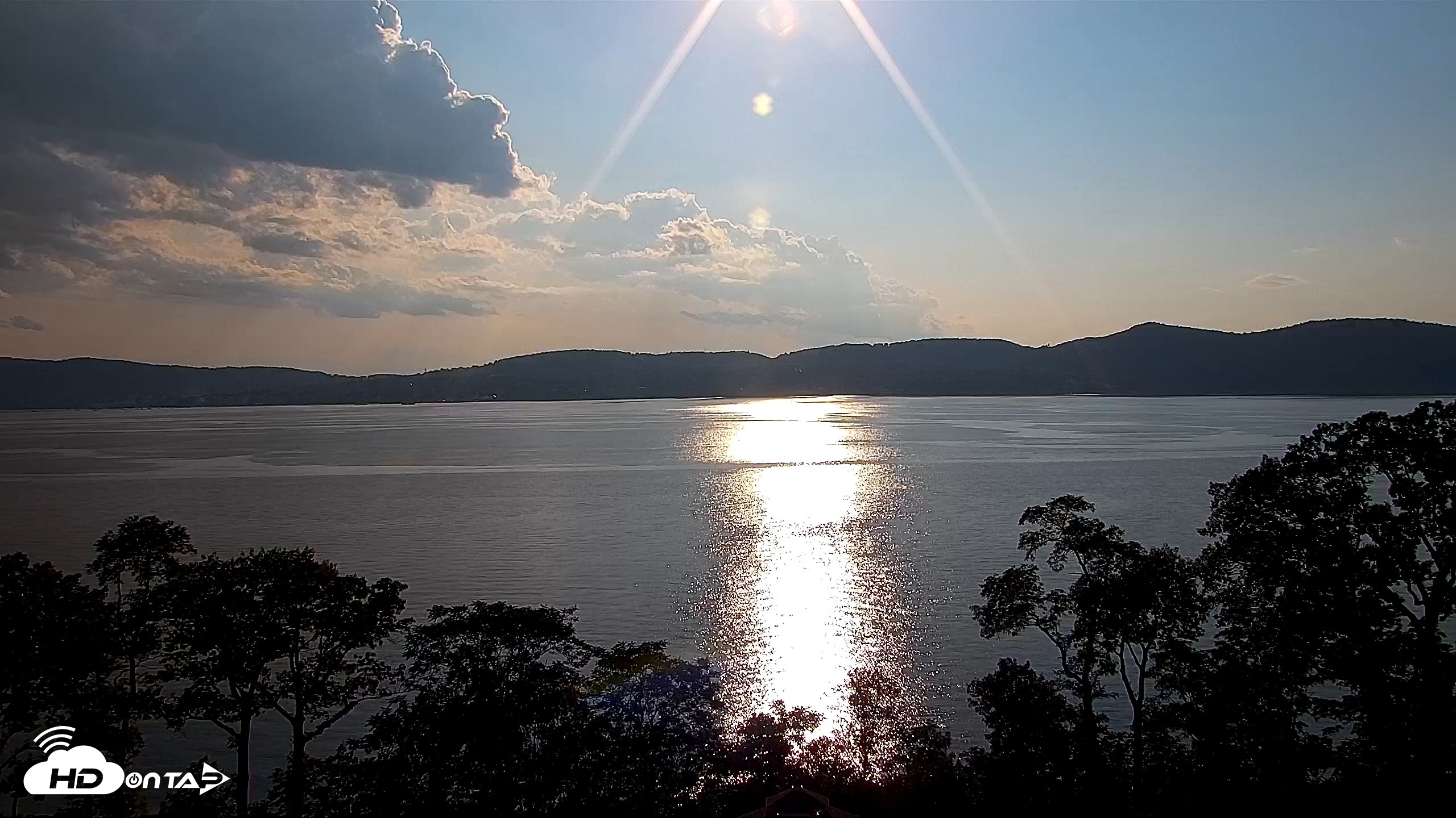 Snapshot of Hudson River Live Webcam taken Aug 14, 2026, 5:58pm EDT