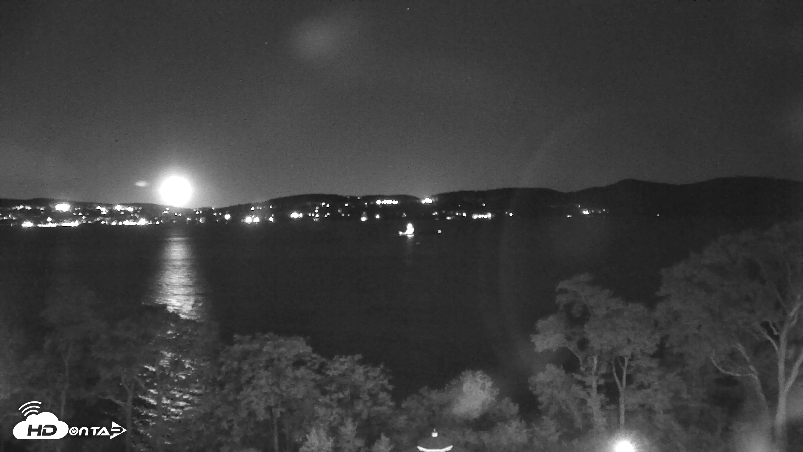 Snapshot of Hudson River Live Webcam taken Oct 21, 2026, 1:51am EDT