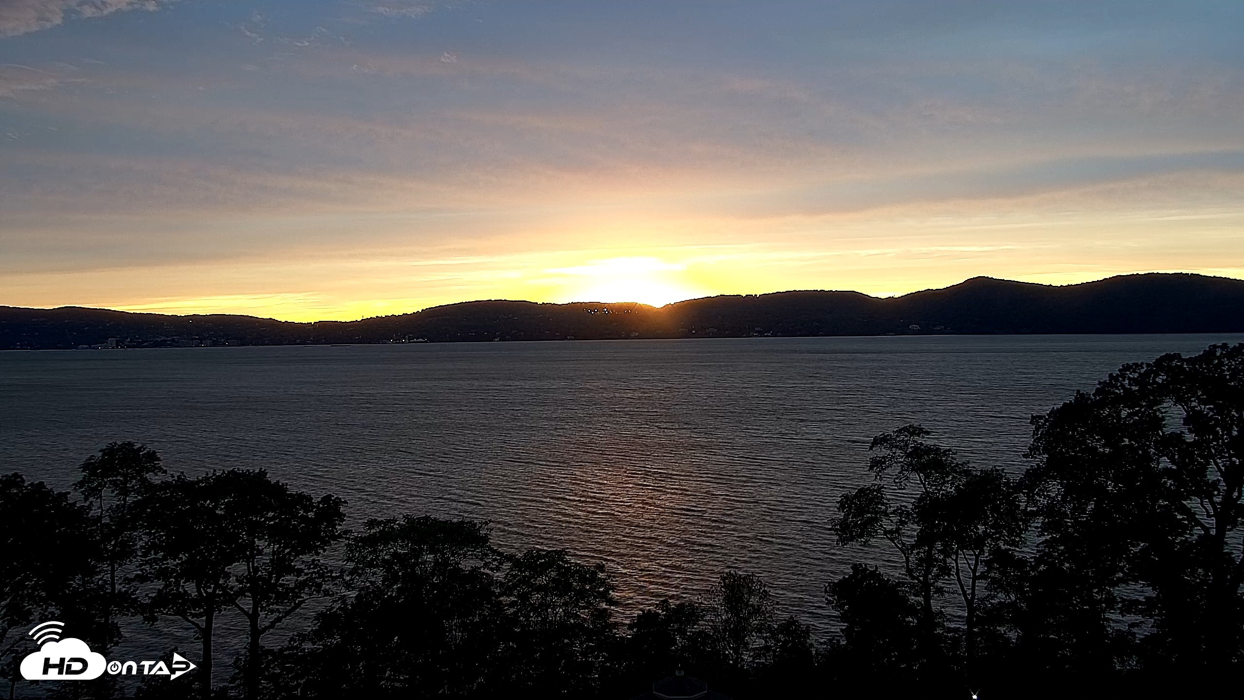 Snapshot of Hudson River Live Webcam taken Sep 25, 2026, 6:43pm EDT