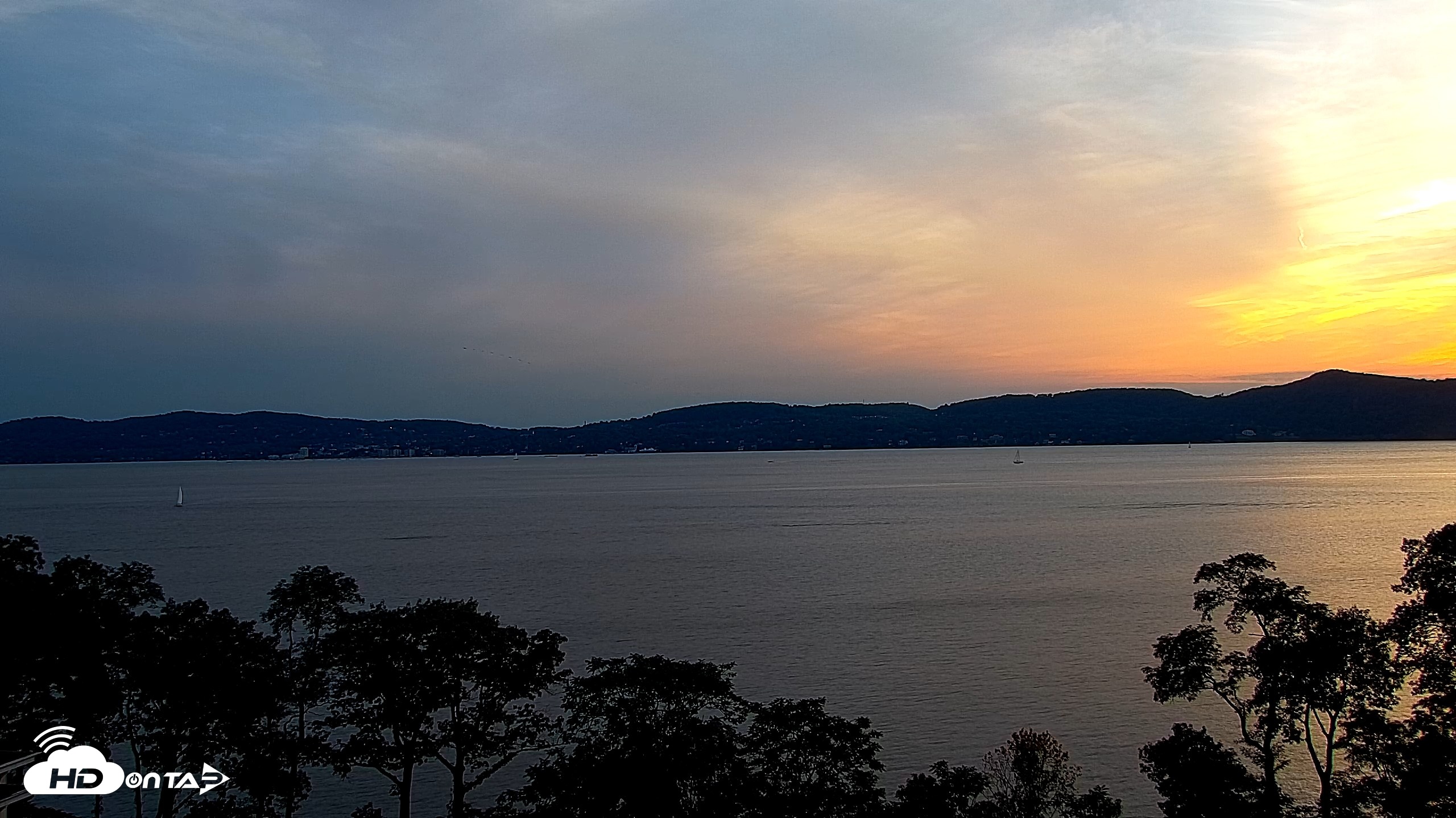 Snapshot of Hudson River Live Webcam taken Jul 24, 2026, 8:06pm EDT