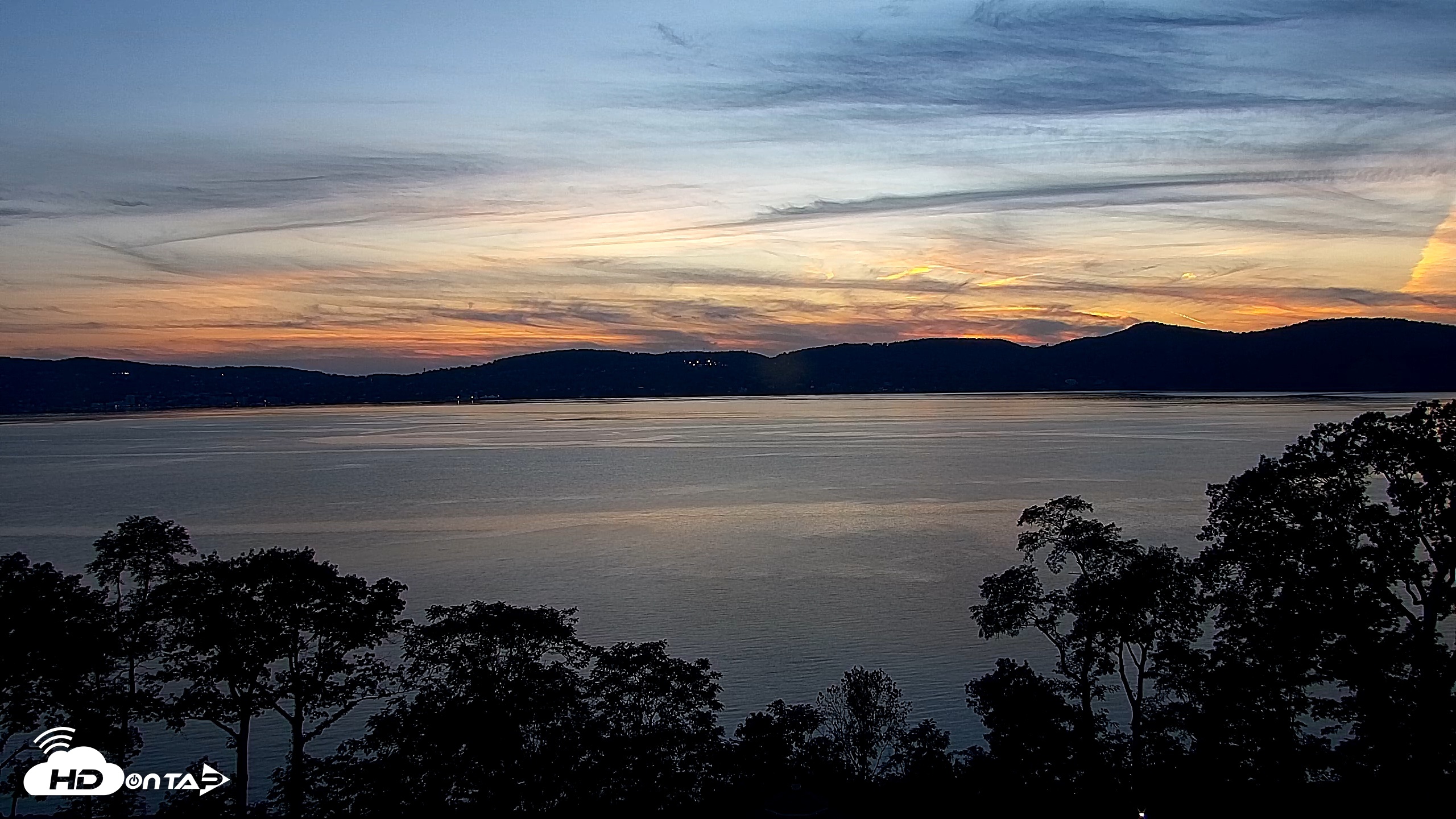 Snapshot of Hudson River Live Webcam taken Sep 8, 2026, 7:22pm EDT