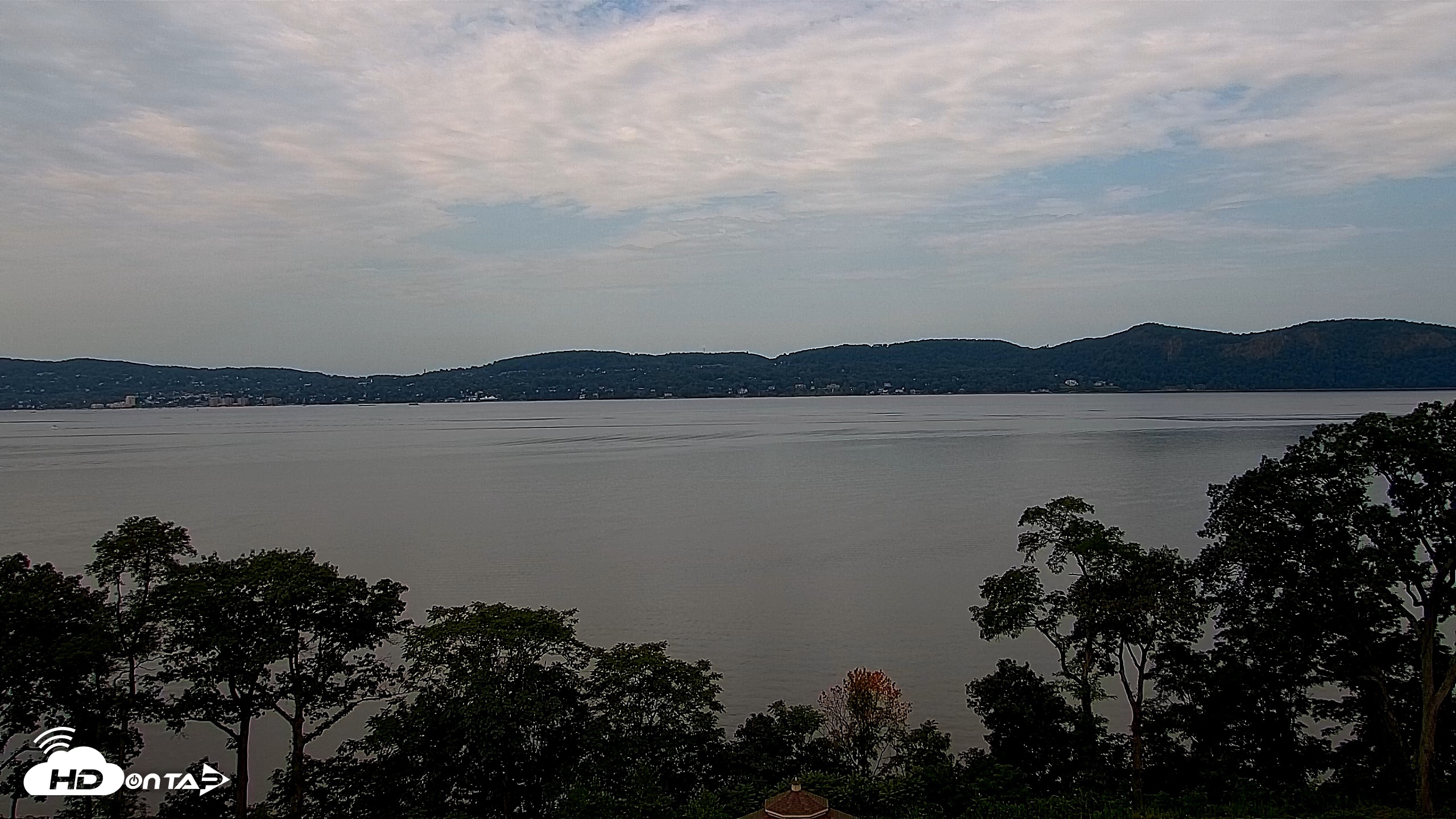 Snapshot of Hudson River Live Webcam taken Aug 10, 2026, 12:29pm EDT