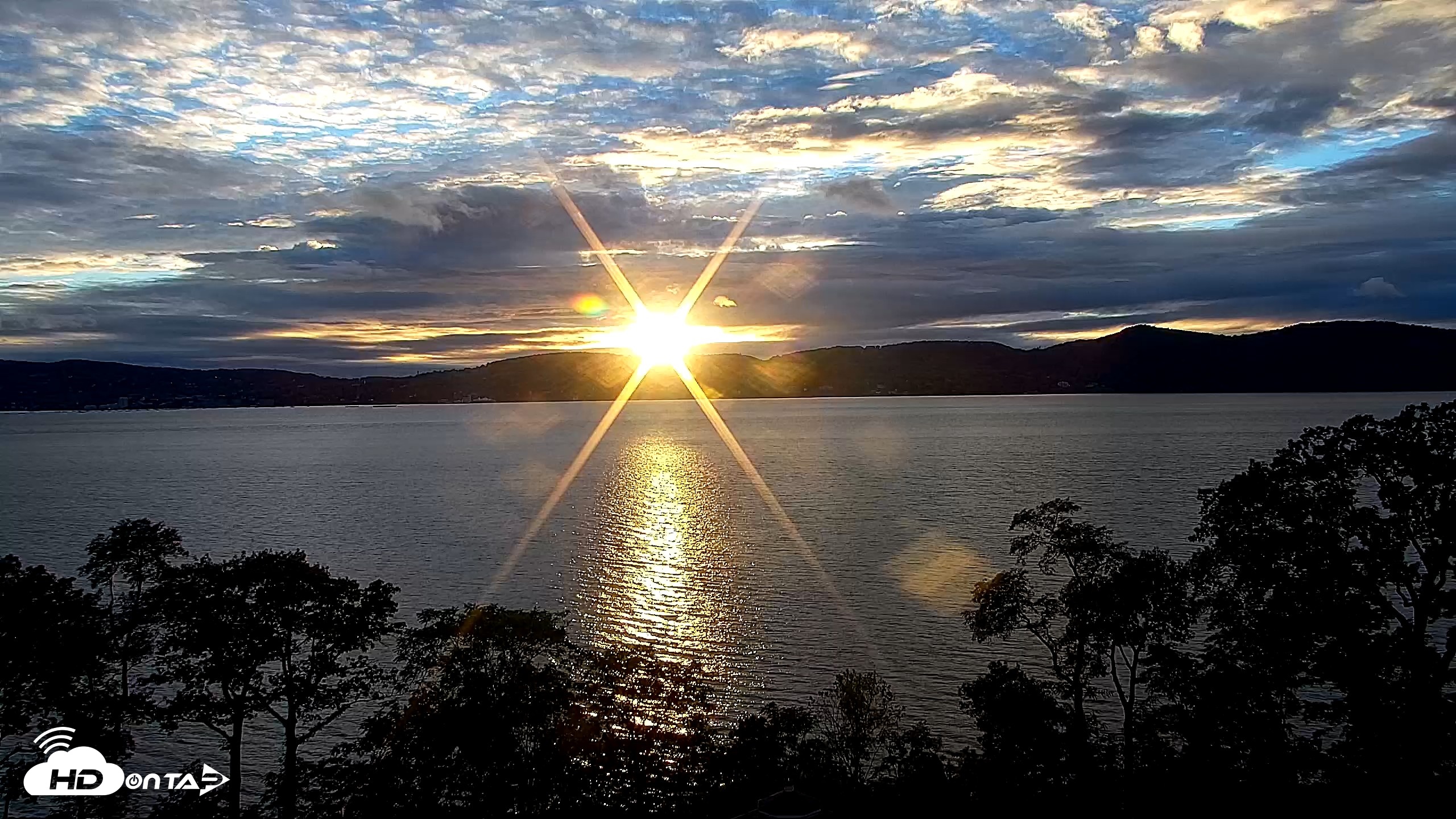 Snapshot of Hudson River Live Webcam taken Sep 28, 2026, 6:29pm EDT