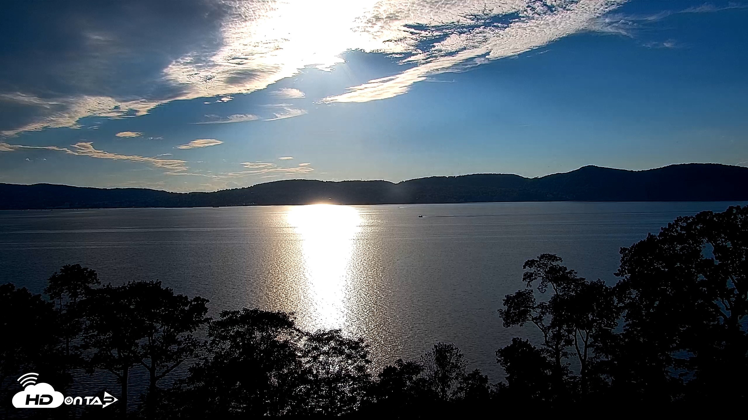 Snapshot of Hudson River Live Webcam taken Sep 10, 2026, 5:54pm EDT