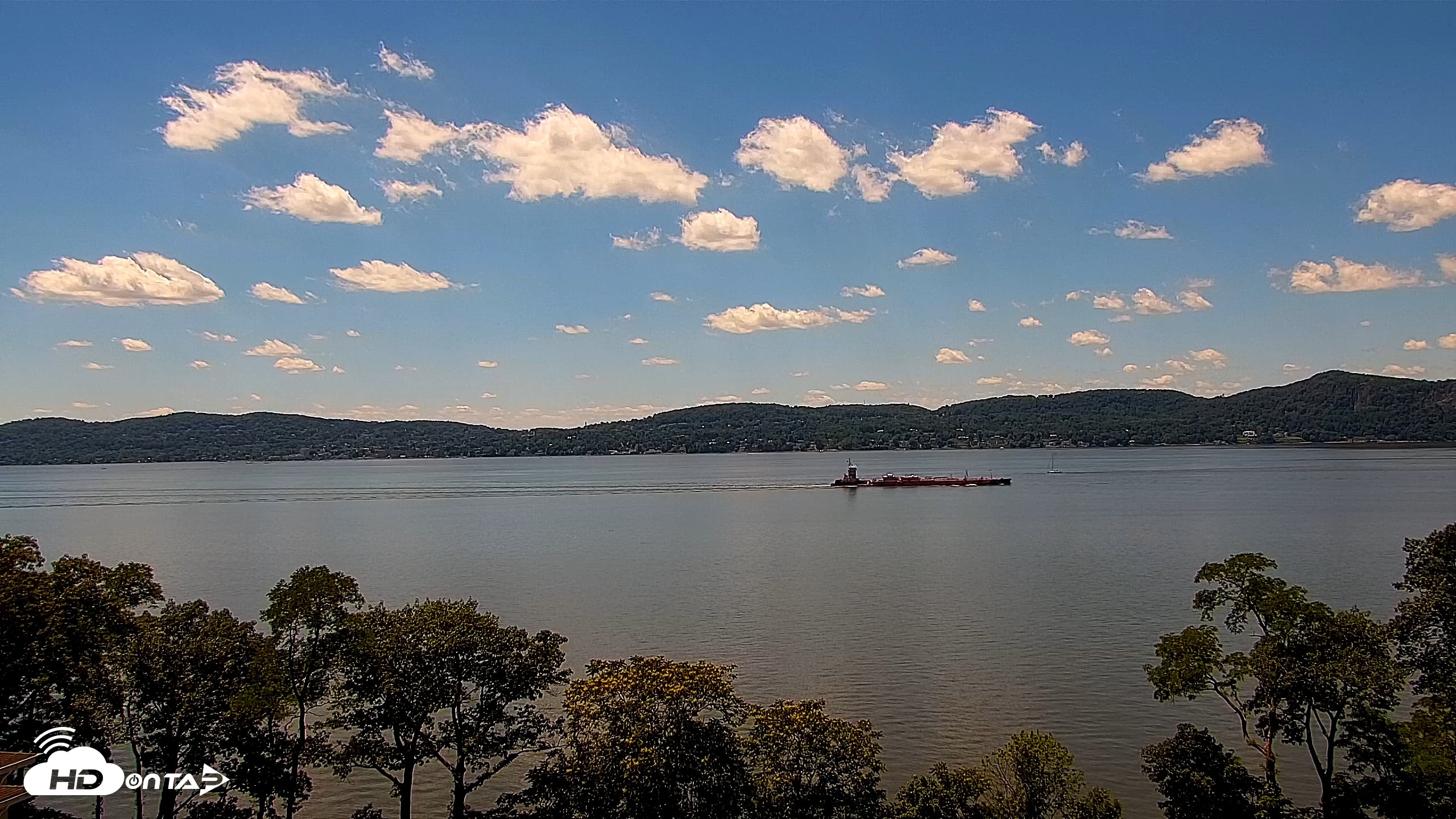 Snapshot of Hudson River Live Webcam taken Jun 13, 2026, 1:41pm EDT