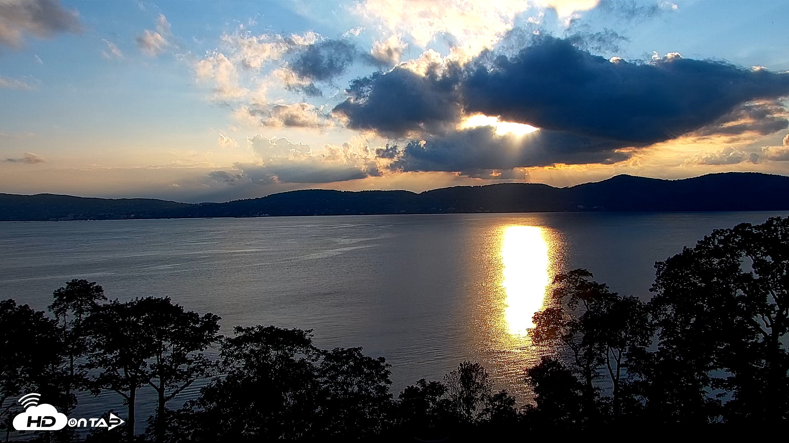 Snapshot of Hudson River Live Webcam taken Aug 22, 2026, 7:00pm EDT