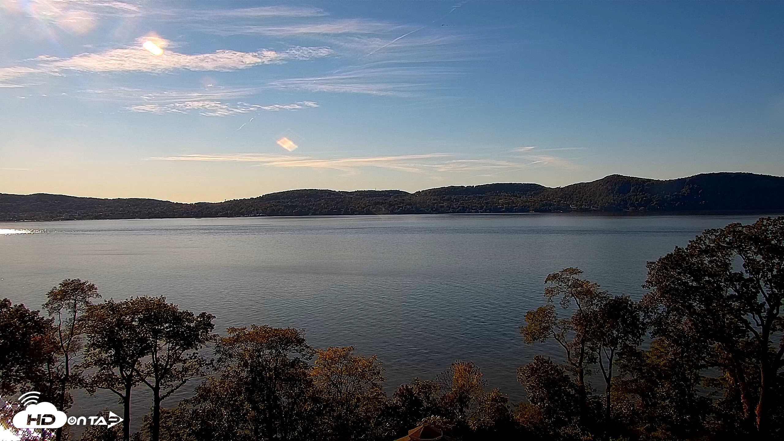 Snapshot of Hudson River Live Webcam taken Oct 15, 2026, 4:07pm EDT