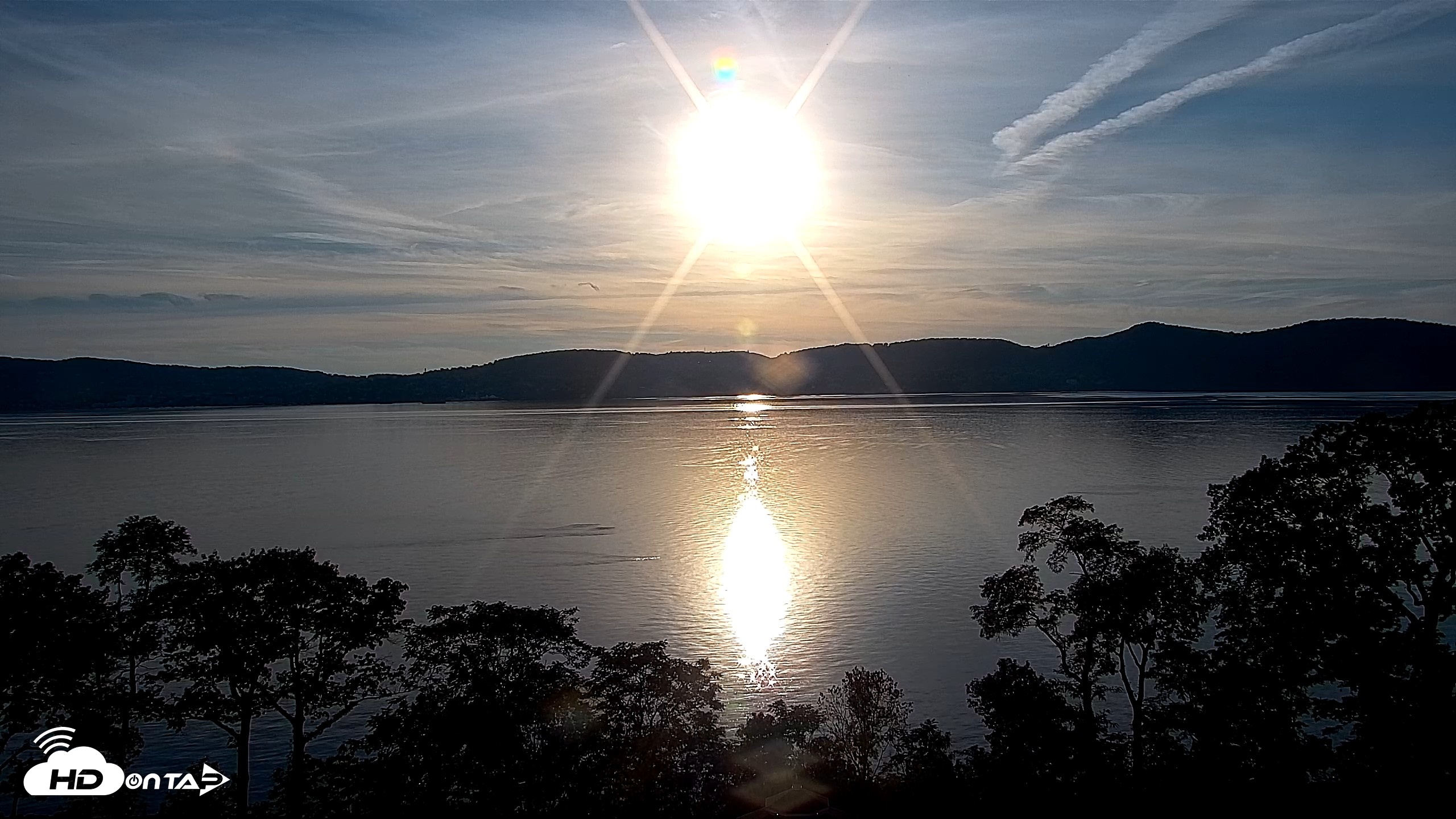 Snapshot of Hudson River Live Webcam taken Sep 8, 2026, 6:23pm EDT