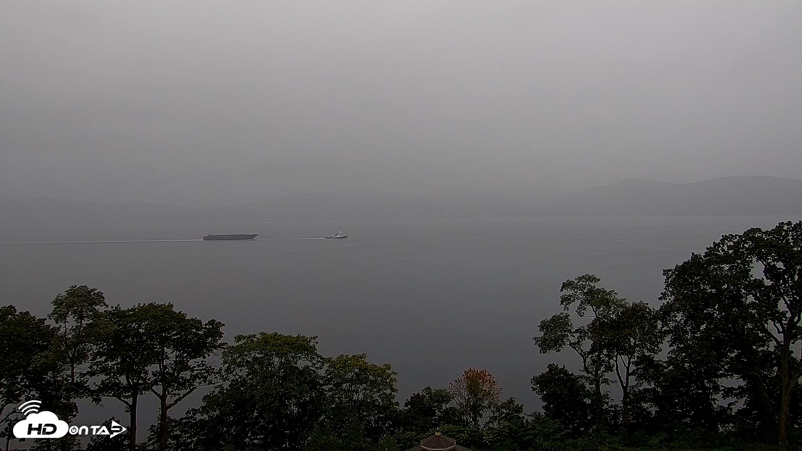 Snapshot of Hudson River Live Webcam taken Sep 20, 2026, 8:05am EDT